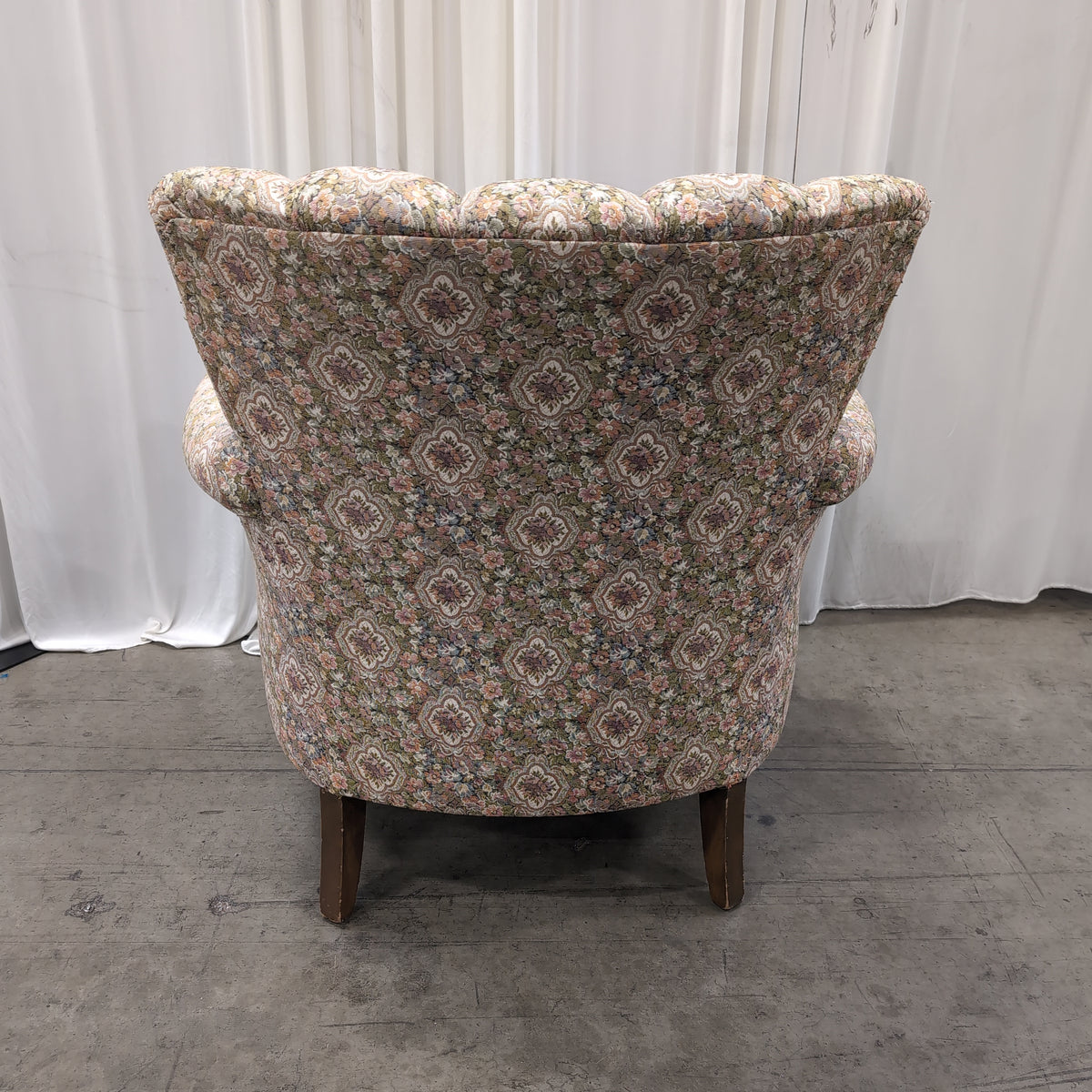 Joe Ruggiero Collection Floral Upholstered Armchair