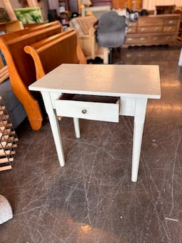 White Accent Table