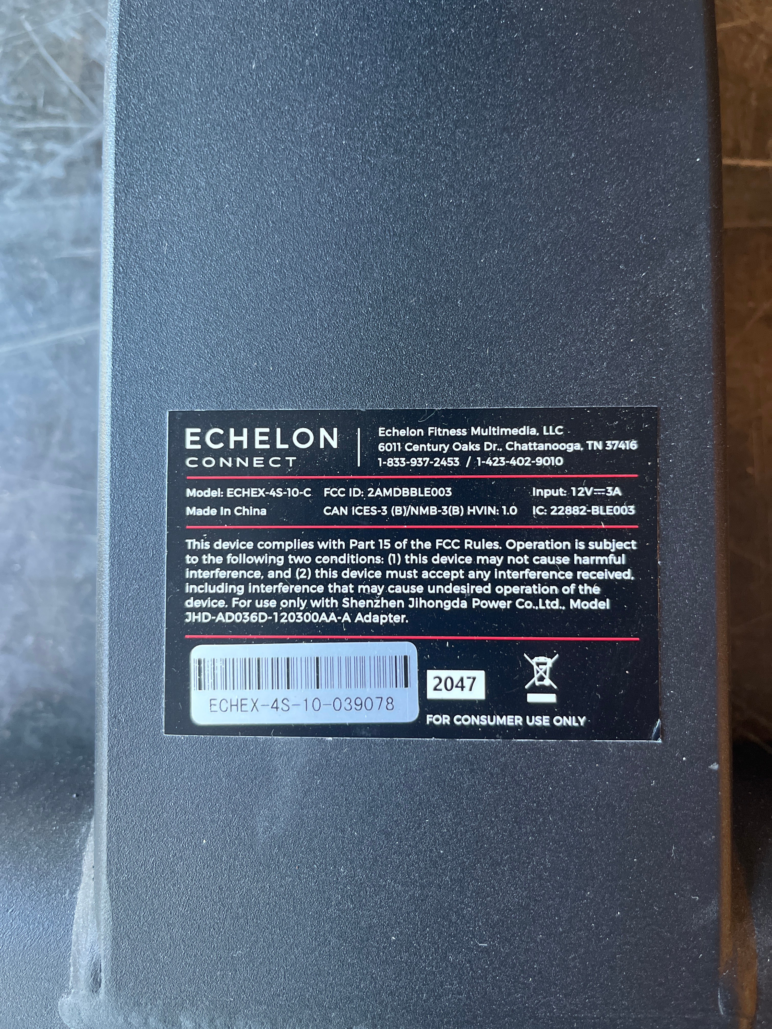 Echelon Connect EX-45 Exercise Bike