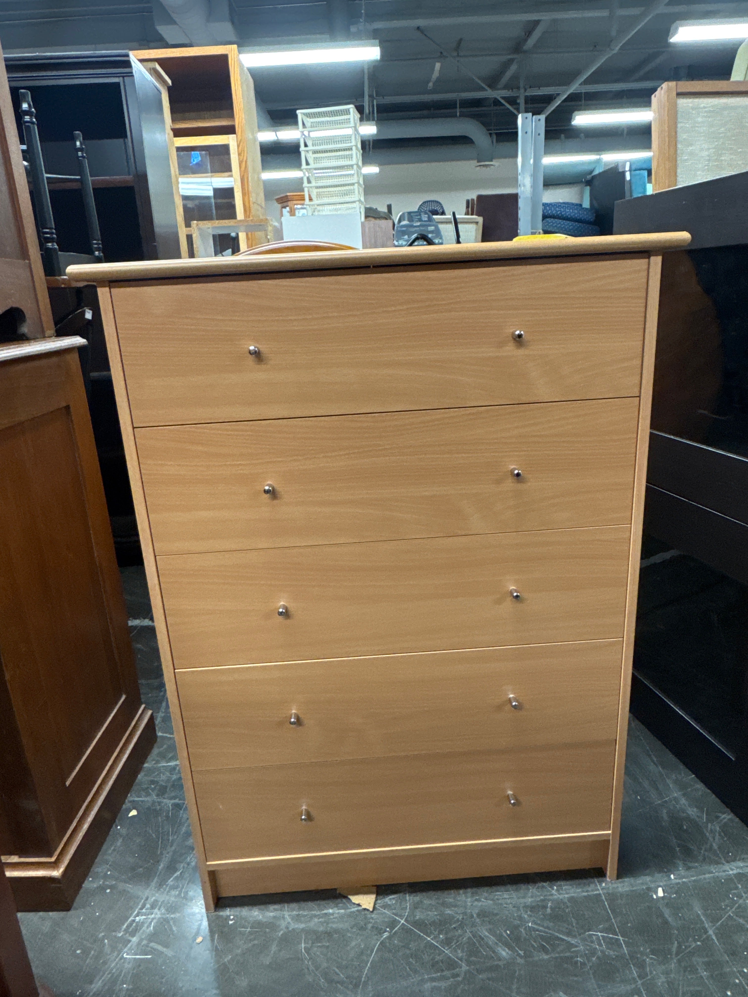 Made in Denmark Light Wood 4-Drawer Dresser