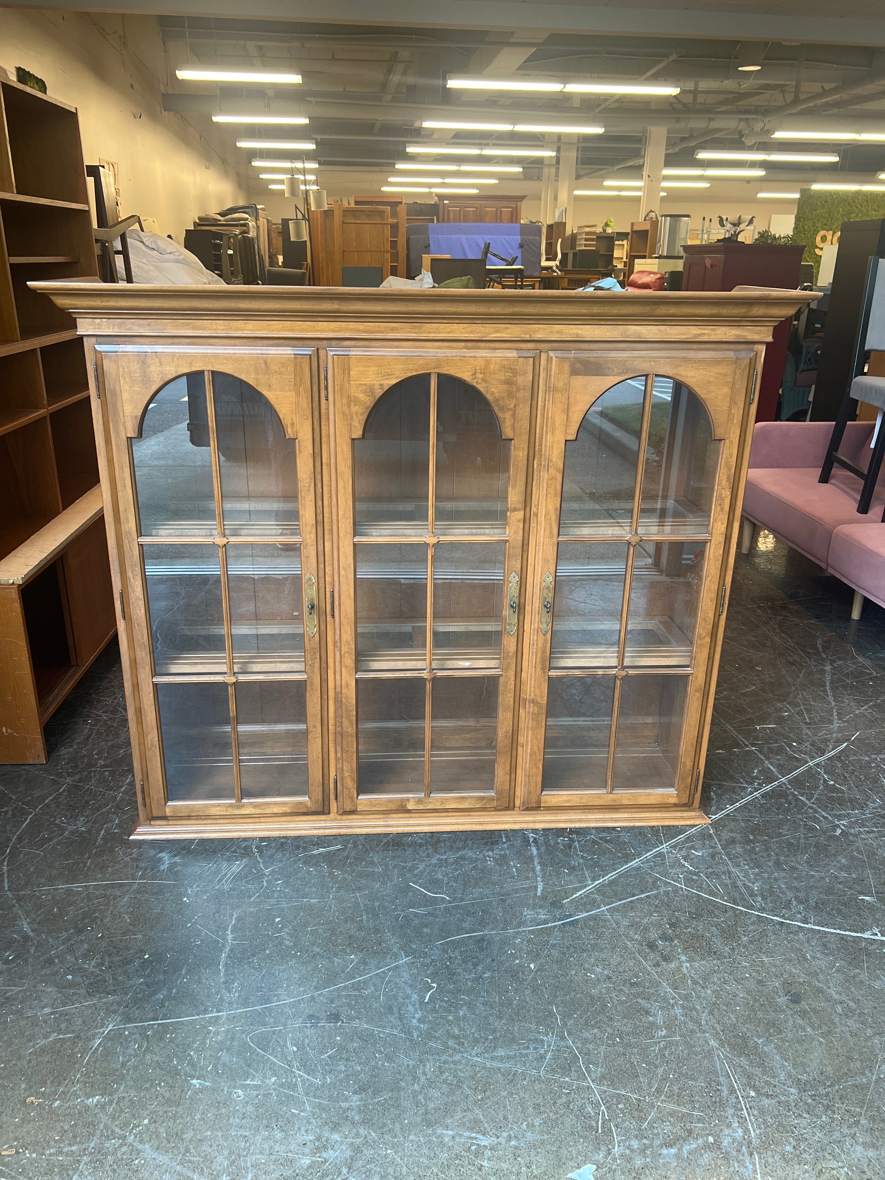 Ethan Allen Display Cabinet