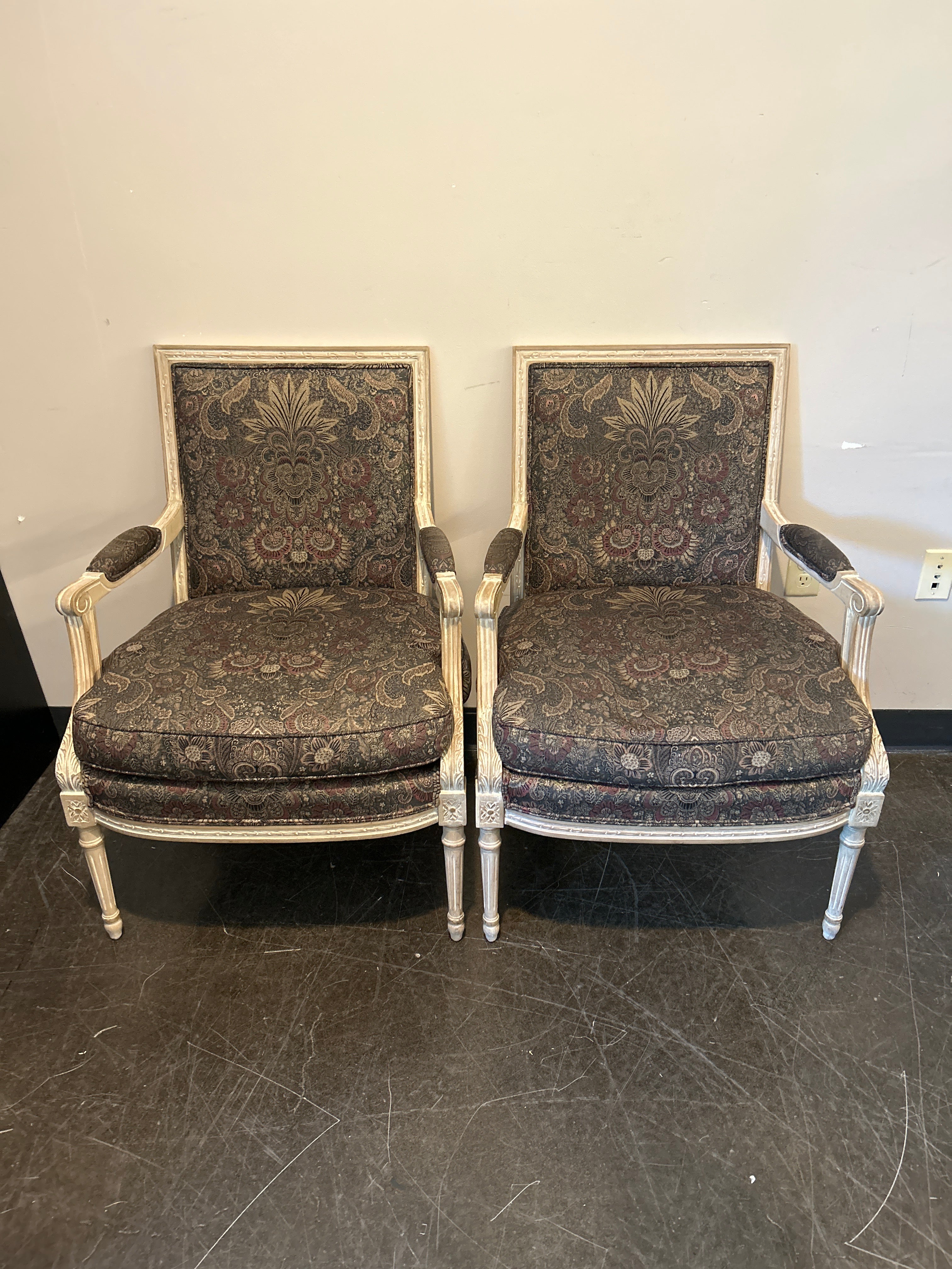 Louis XV-Style Armchair by Jeffco