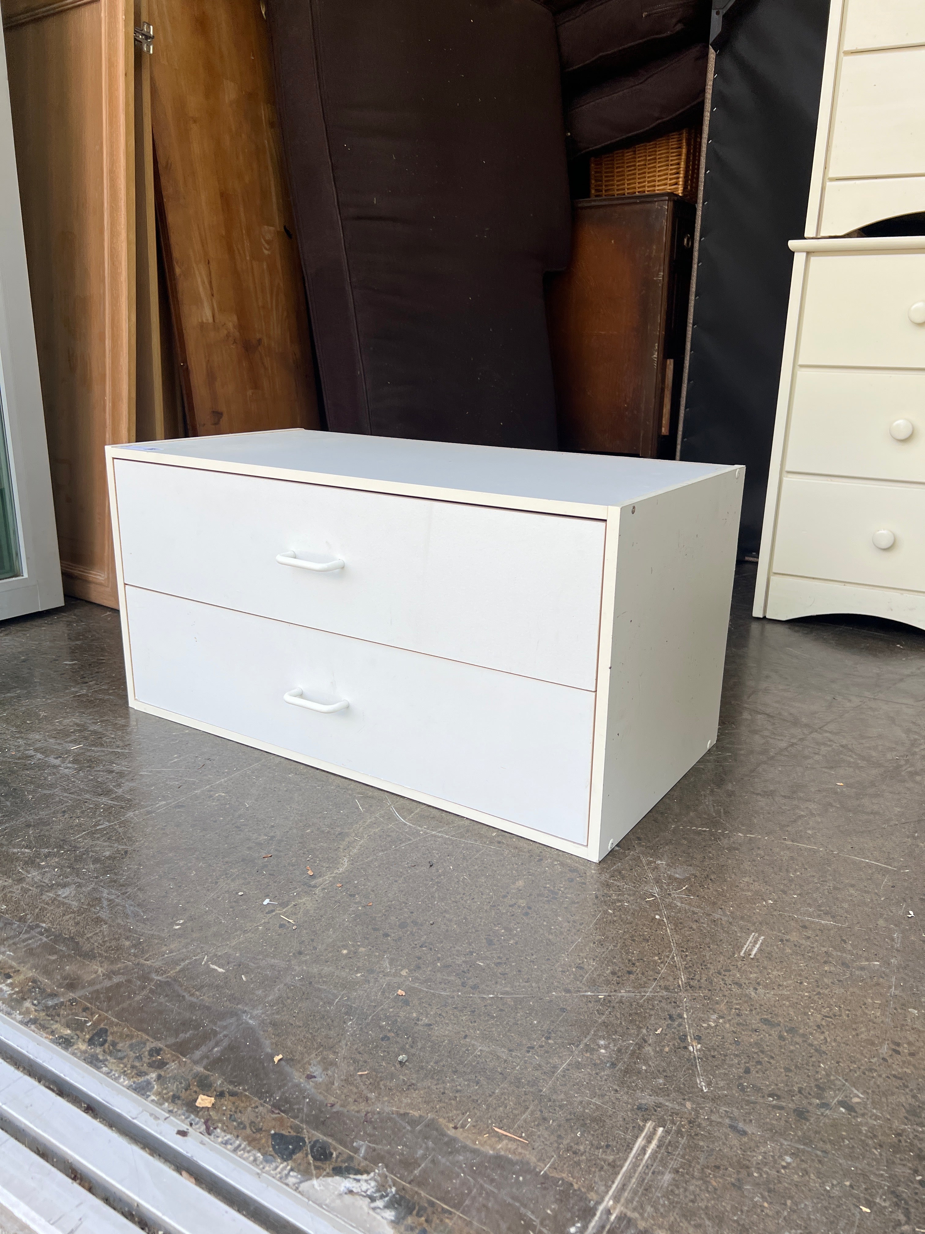White Small Storage Shelf