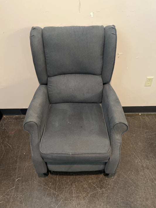 Relaxing Charcoal Gray Recliner Chair