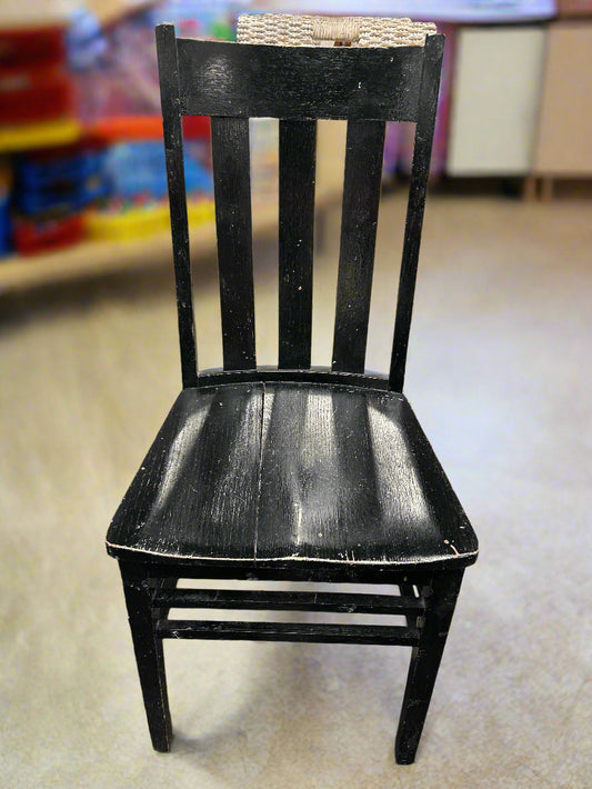 Black Rustic Chair