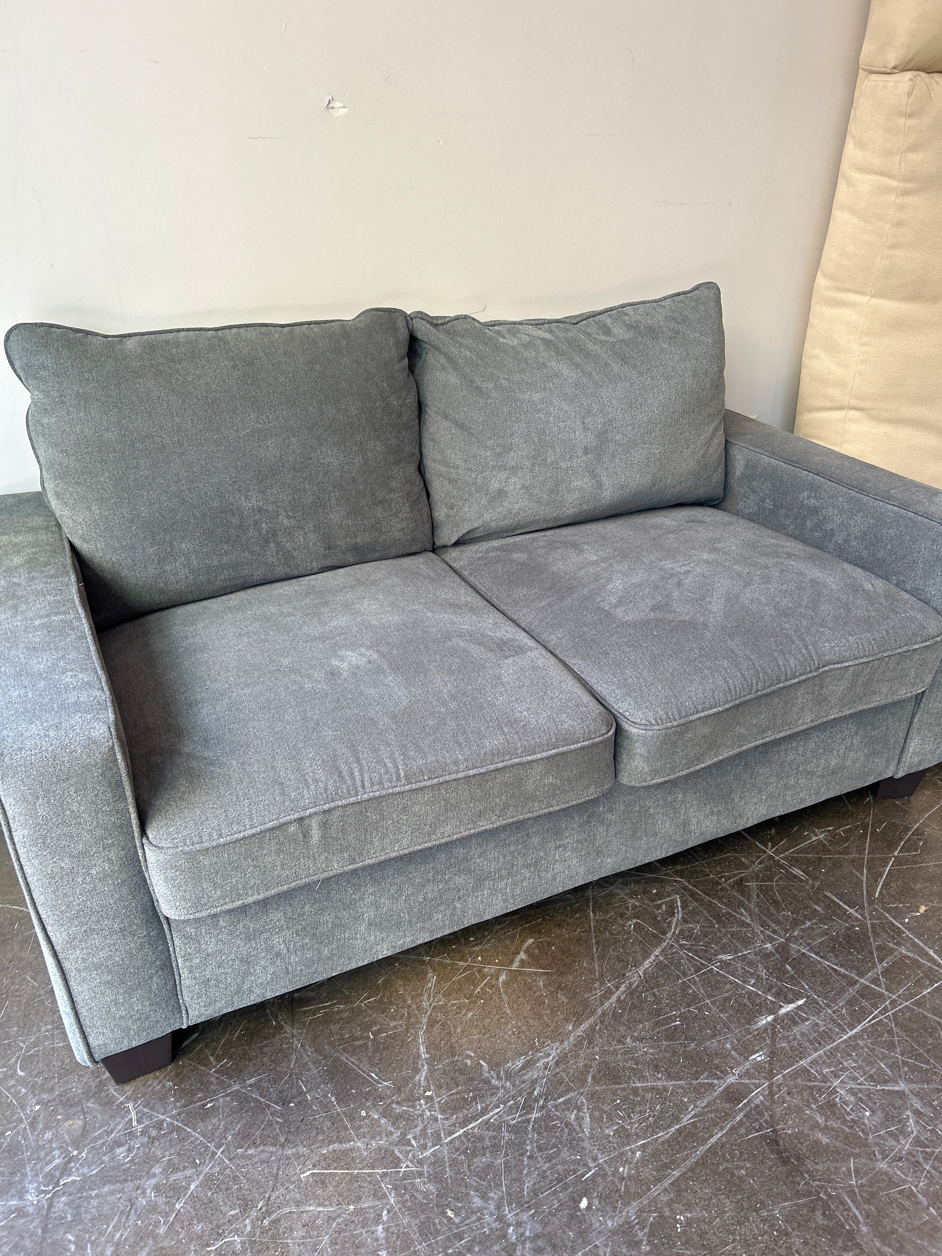 Gray Love Seat