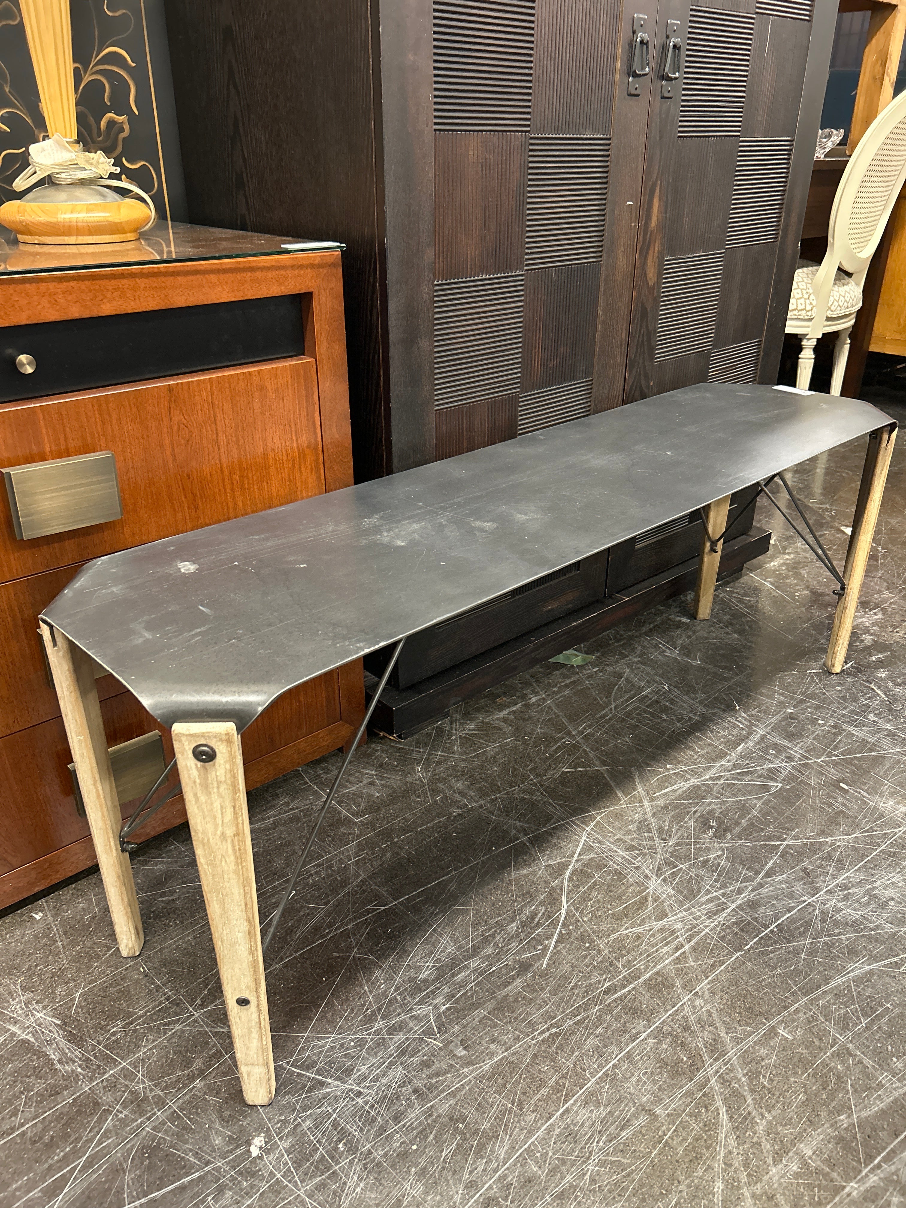 Narrow Metal Coffee/ Table/ Bench