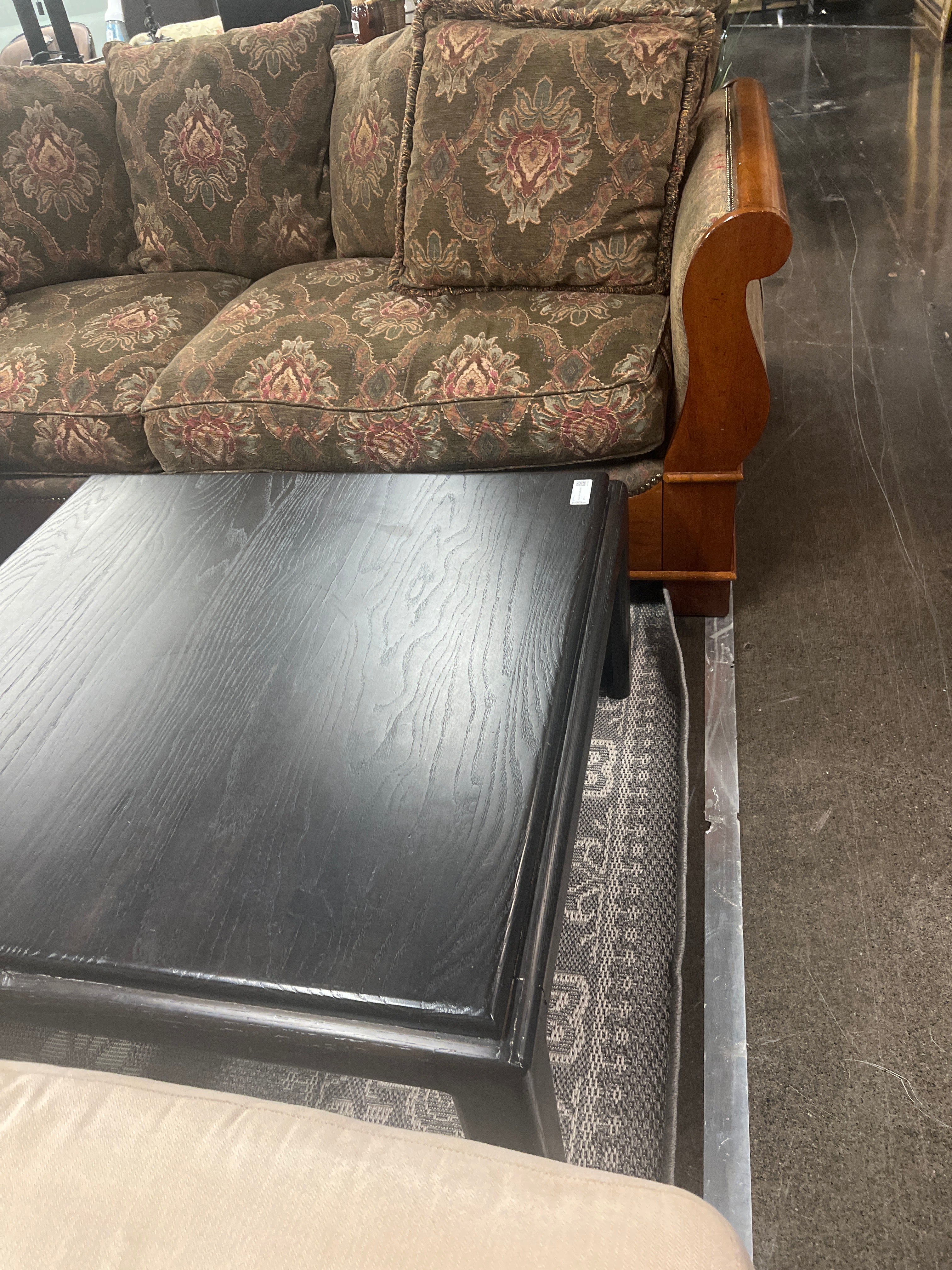 Square Black Coffee Table