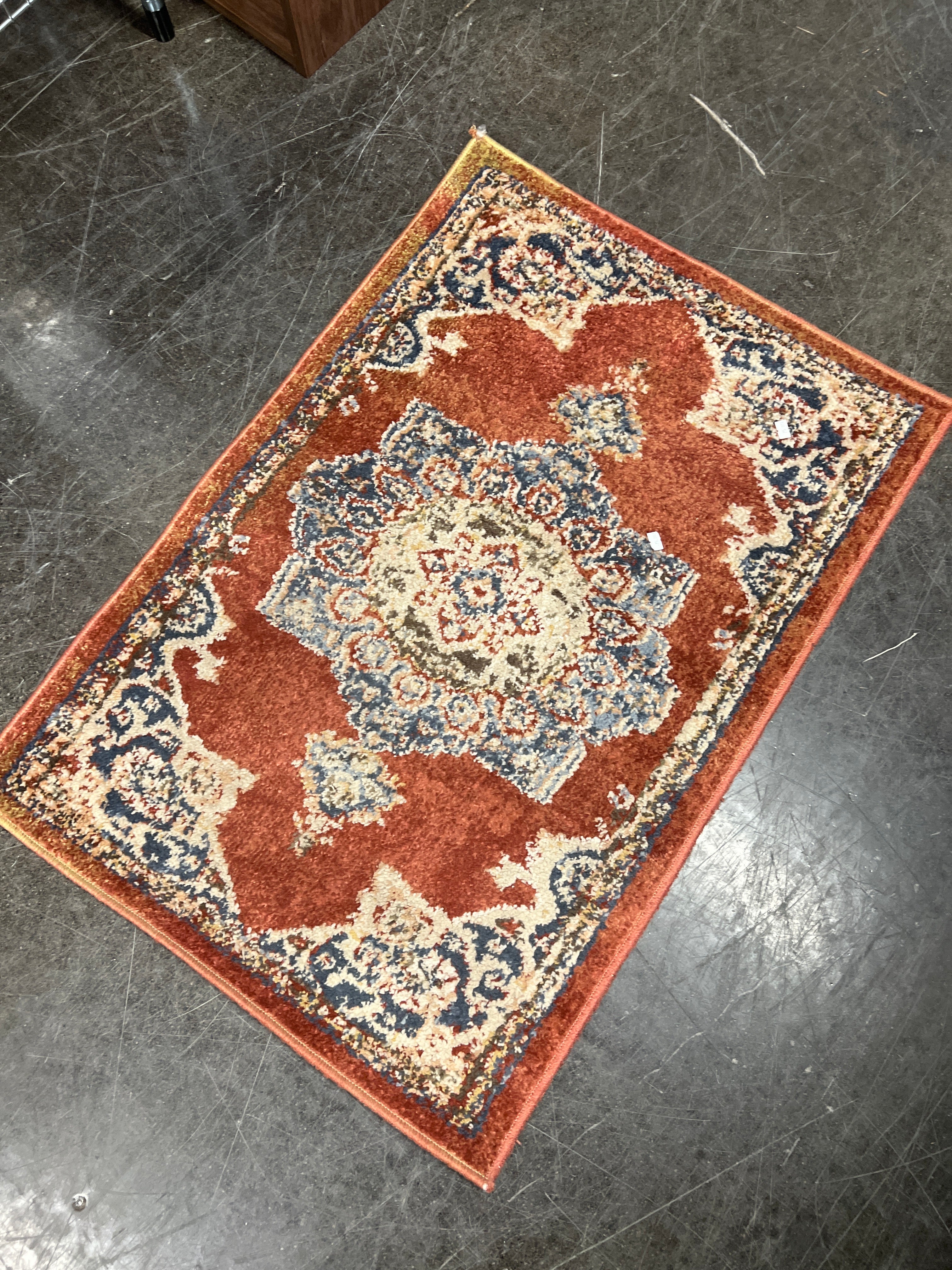 Small Medallion Area Rug
