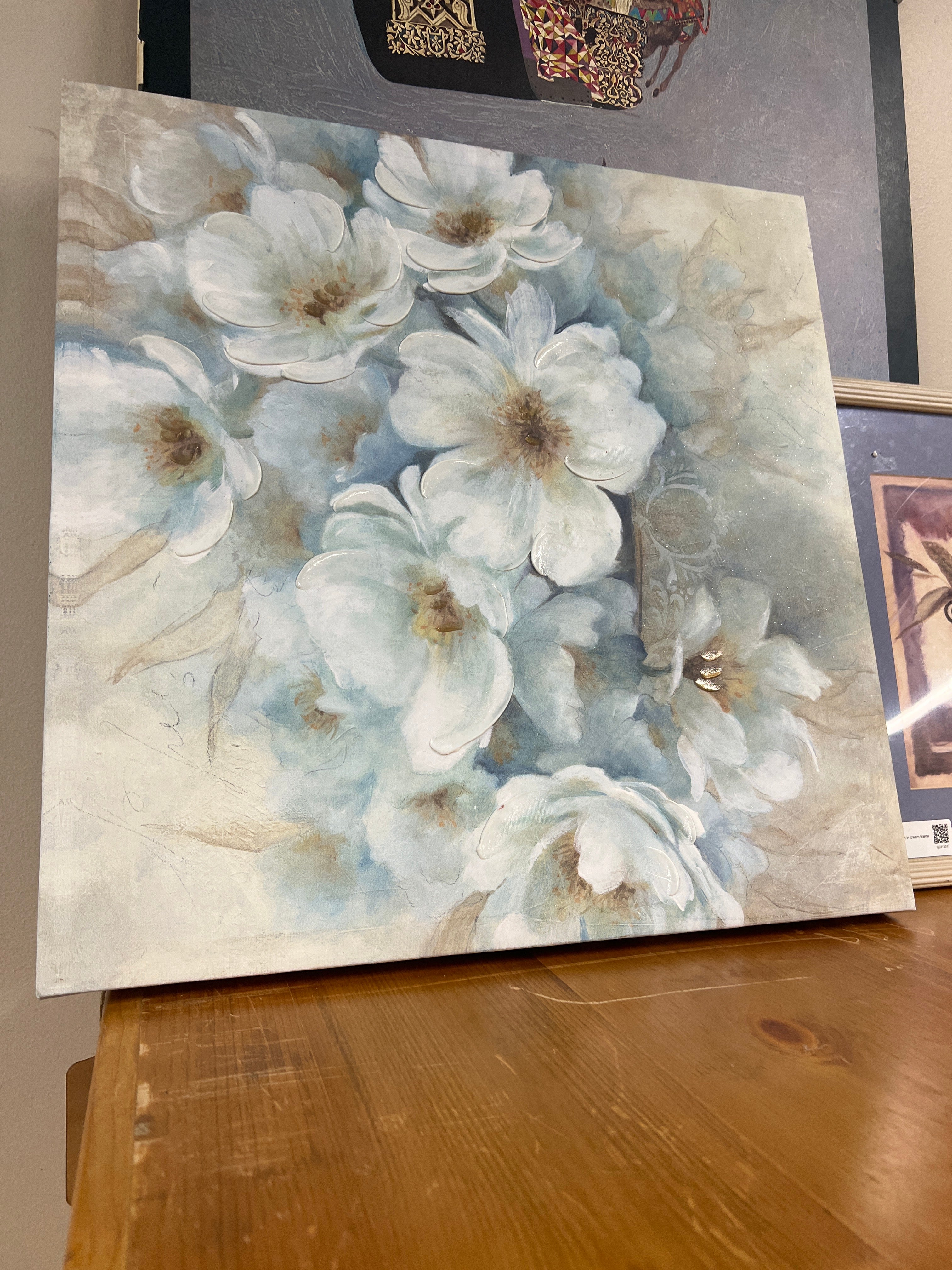 Blue Flower Painting