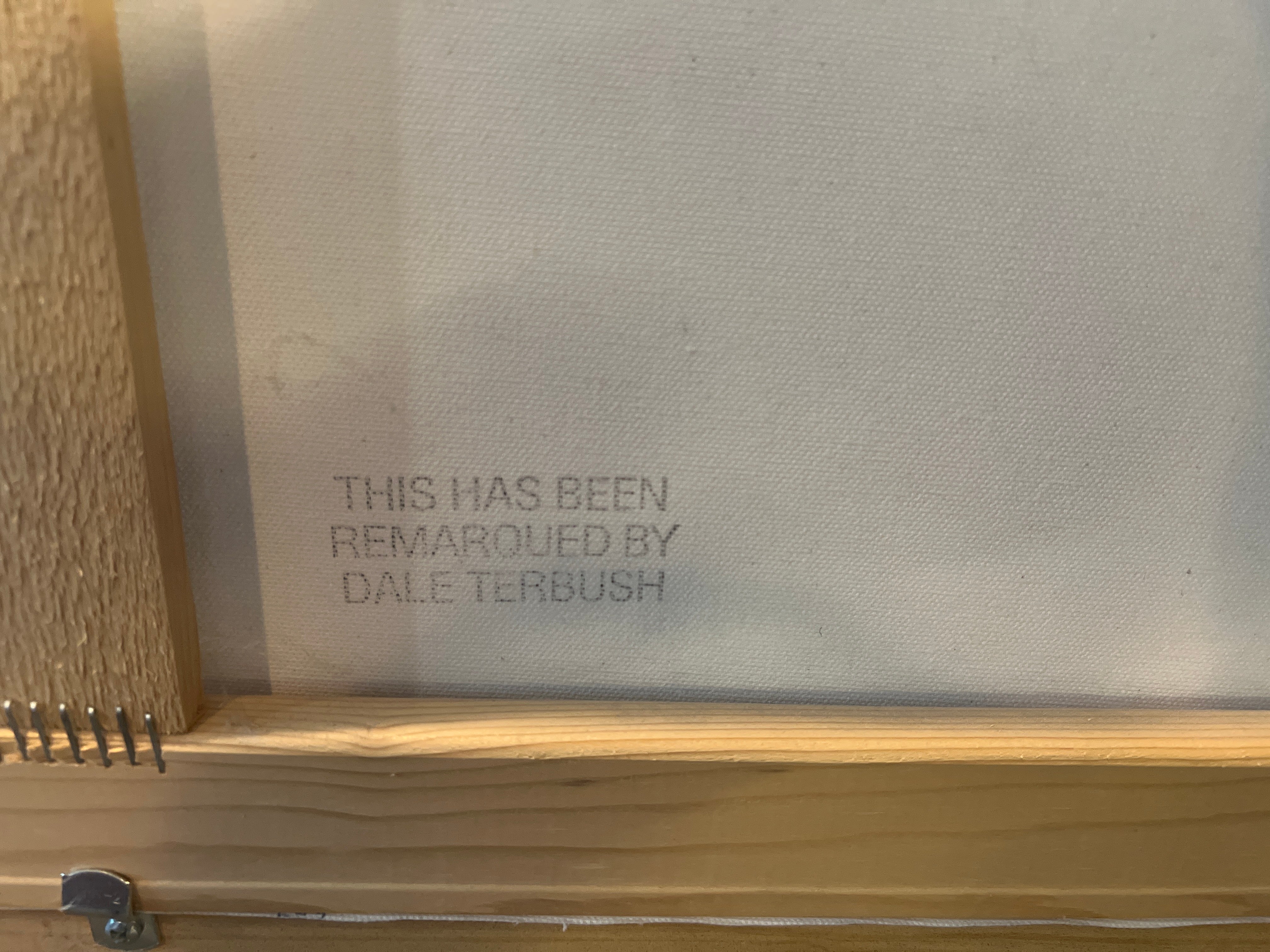 Dale Terbush Landscape Painting print in Ornate Frame
