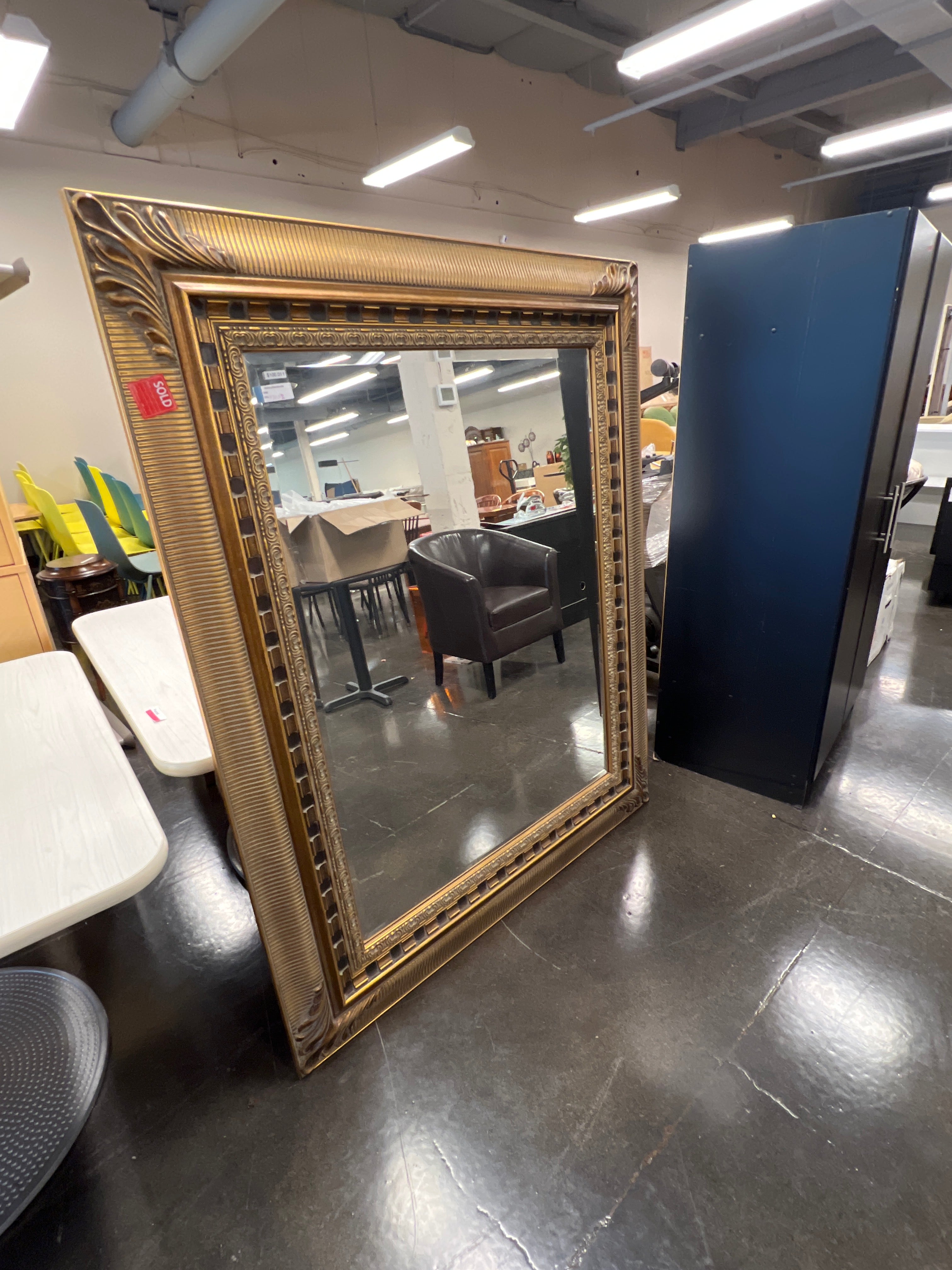 Ornate Gold Mirror