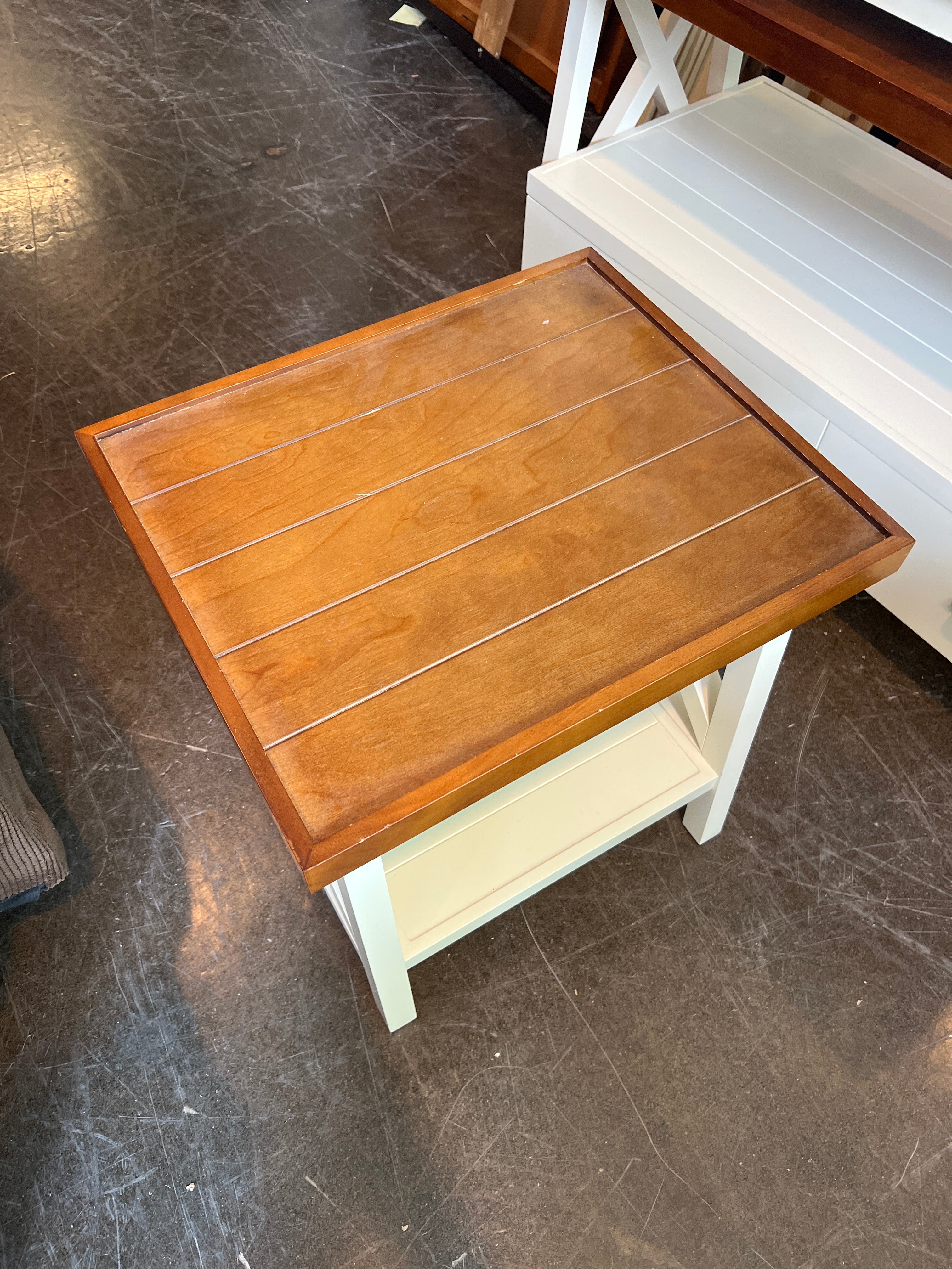Farmhouse Style Side Table