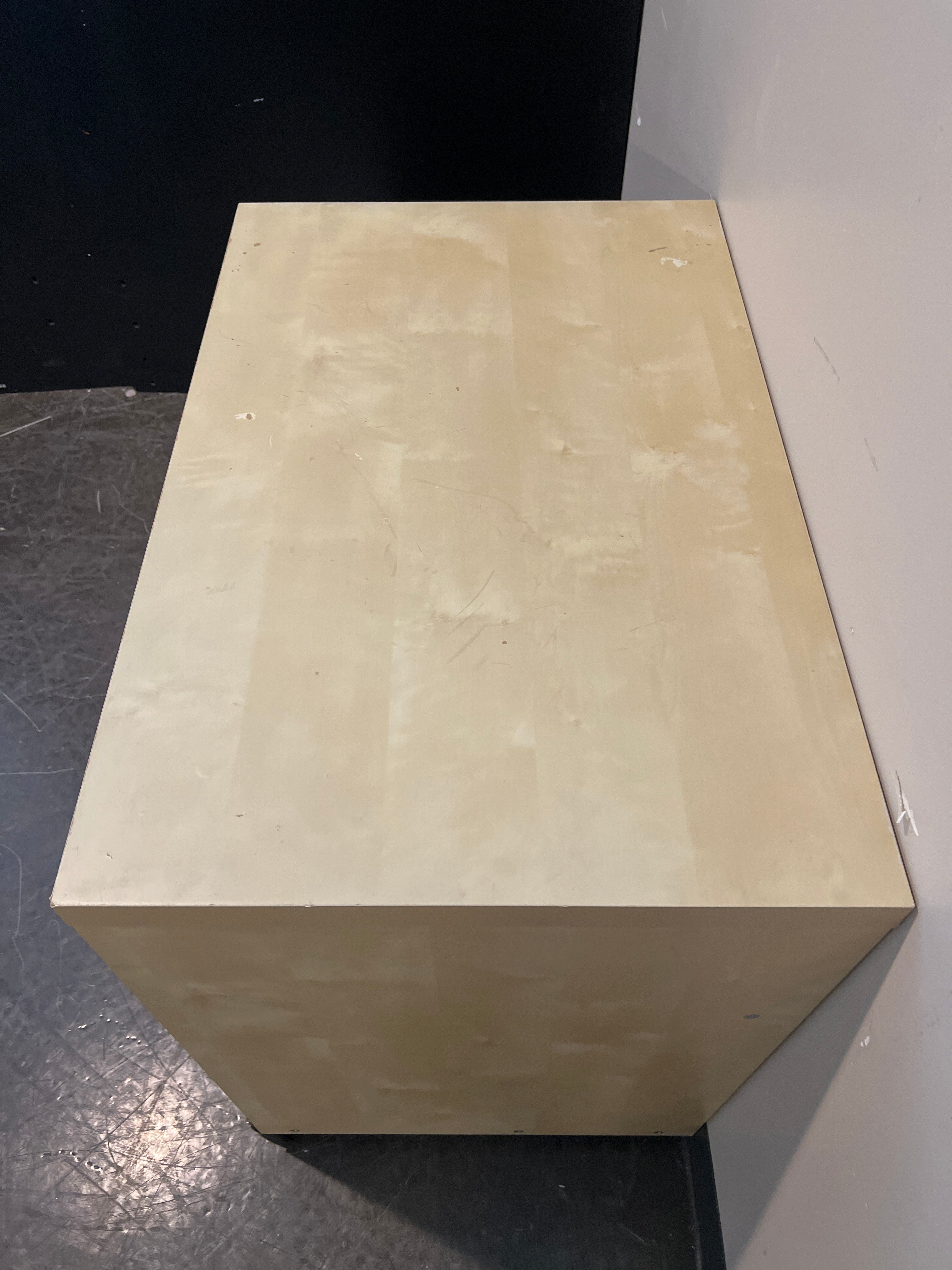 Compact Light Wood Computer Desk
