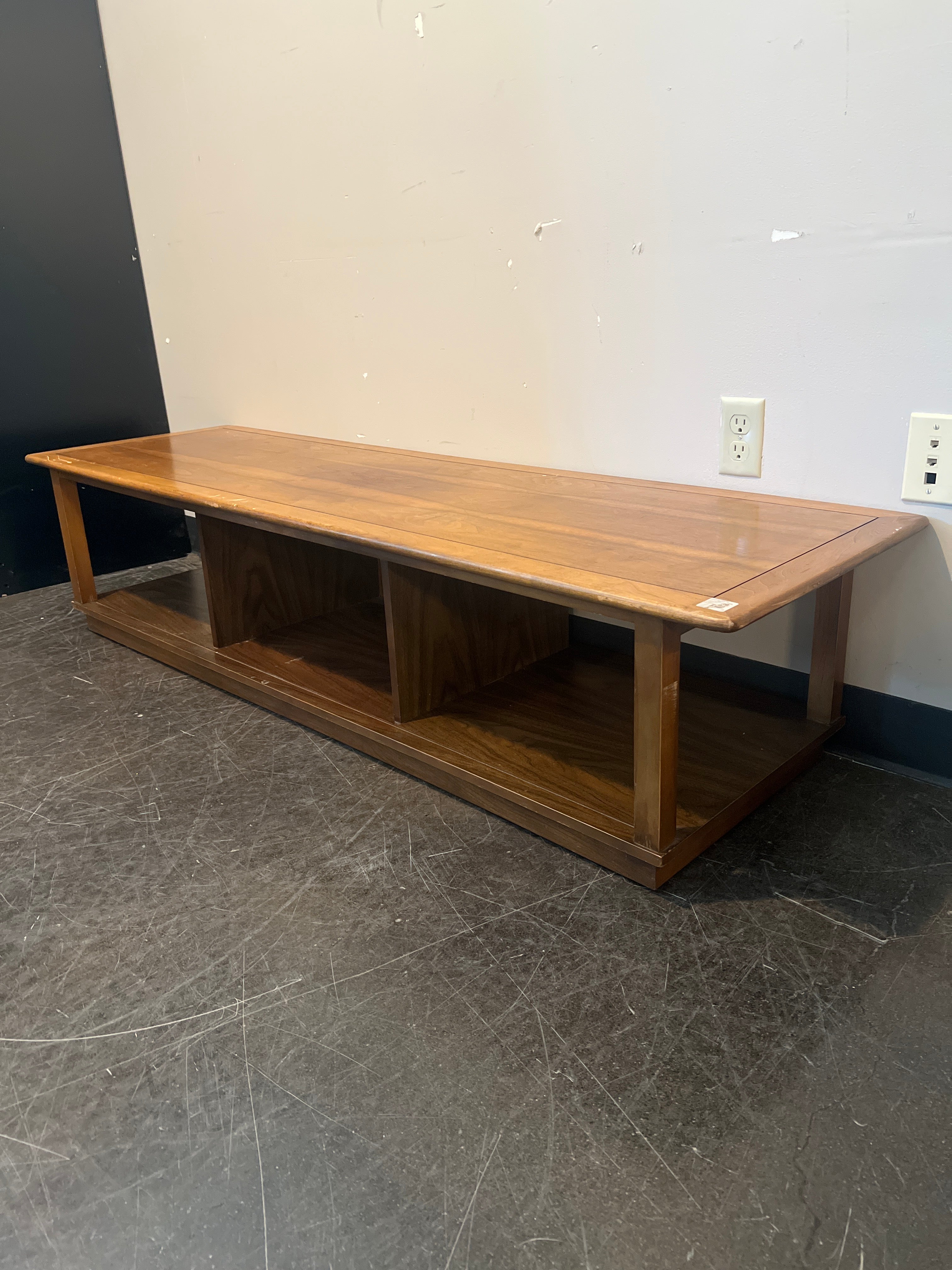 Mid-Century Modern Wood Coffee Table