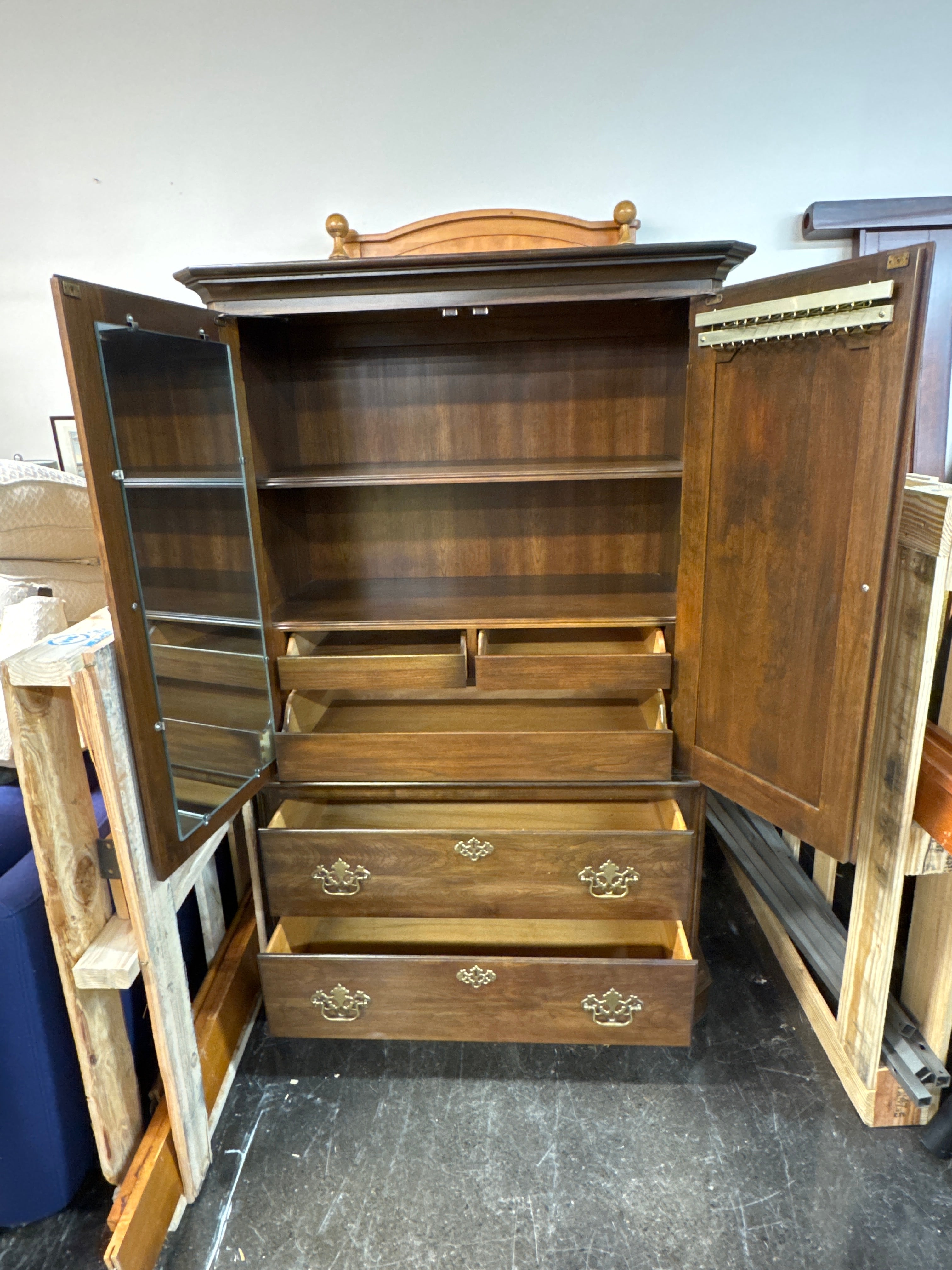 Pennsylvania House Large Dark Armoire