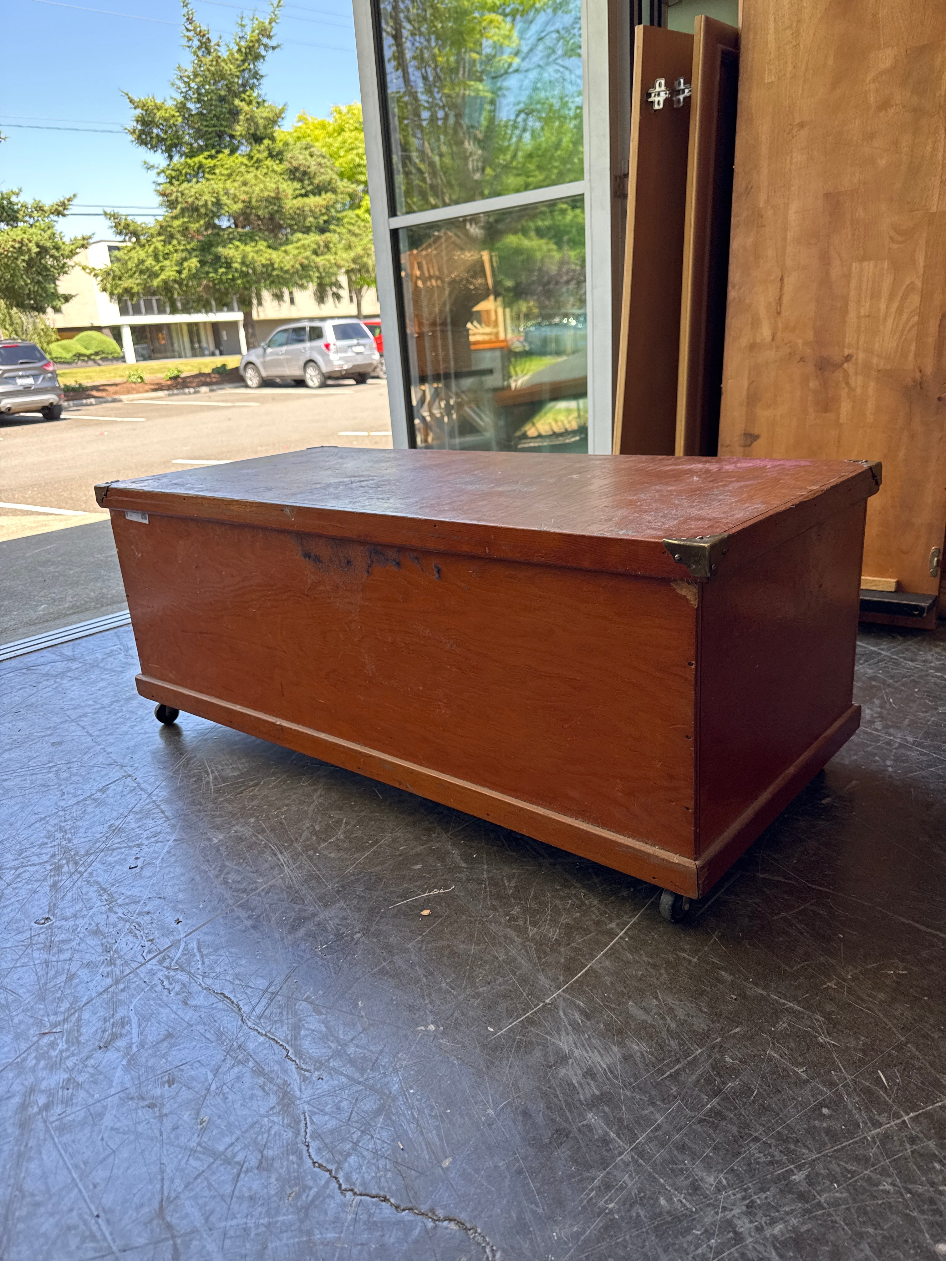 Carmel Brown Wood Trunk