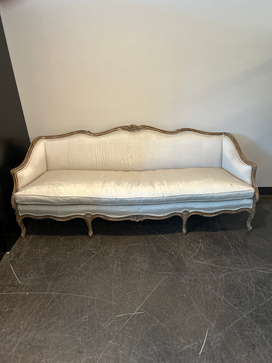 Meyer Gunther Martini: French-Style Settee with Ornate Frame