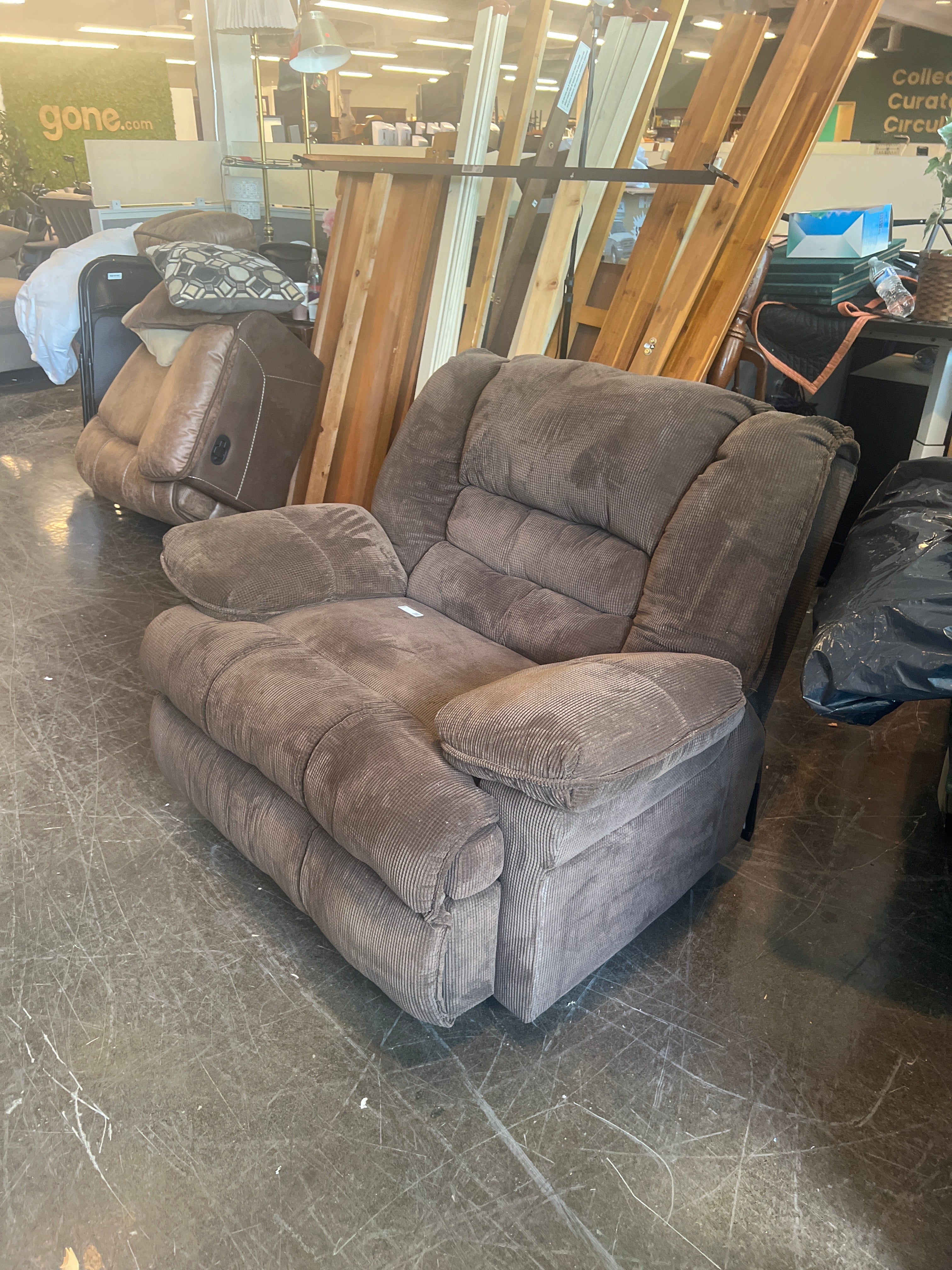 Brown Lounge Chair