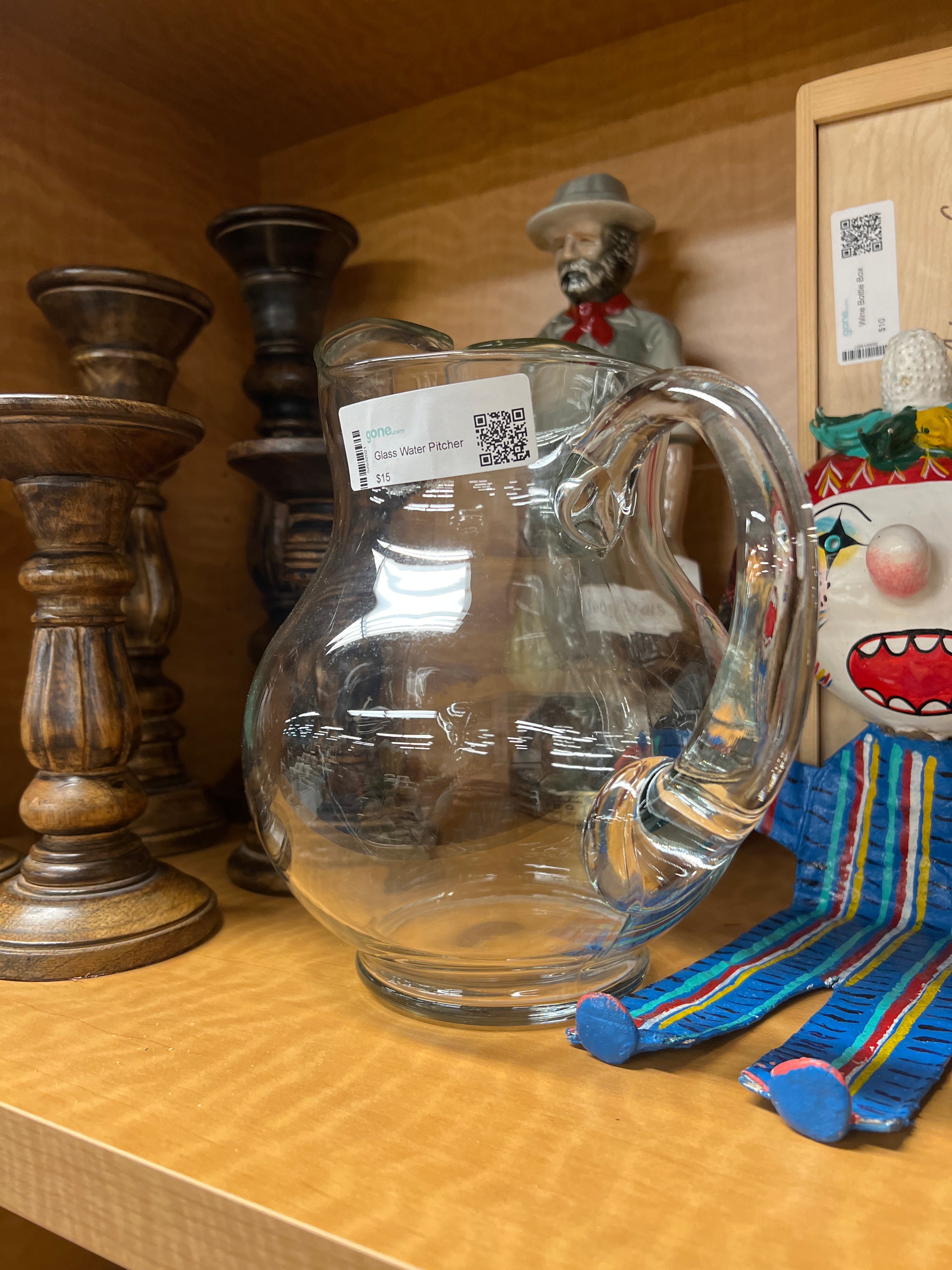 Glass Water Pitcher