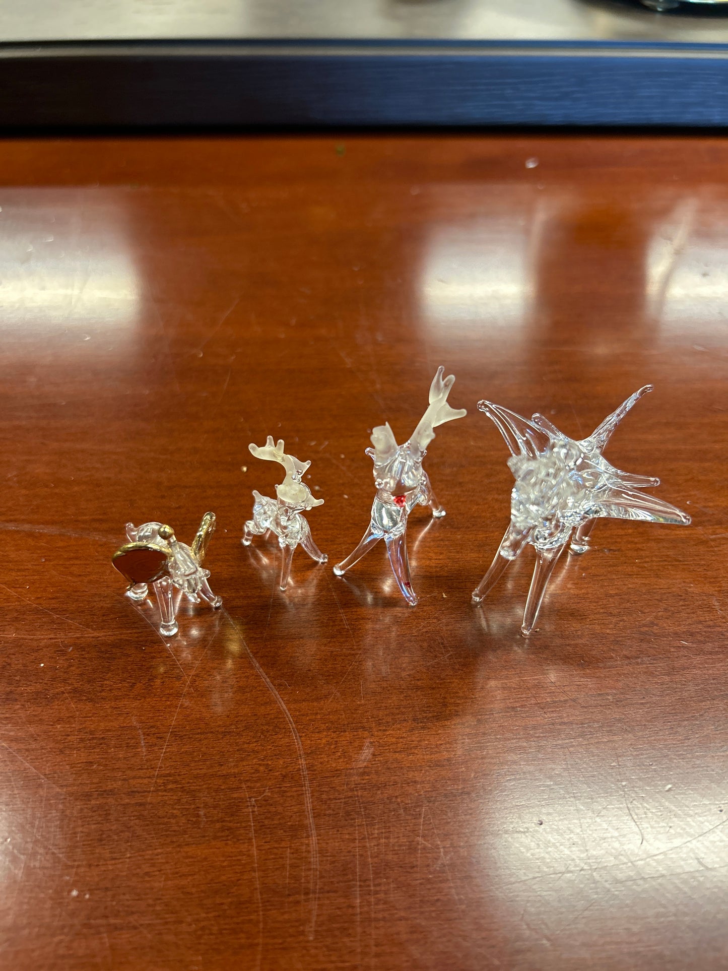 Glass Horse Figurines