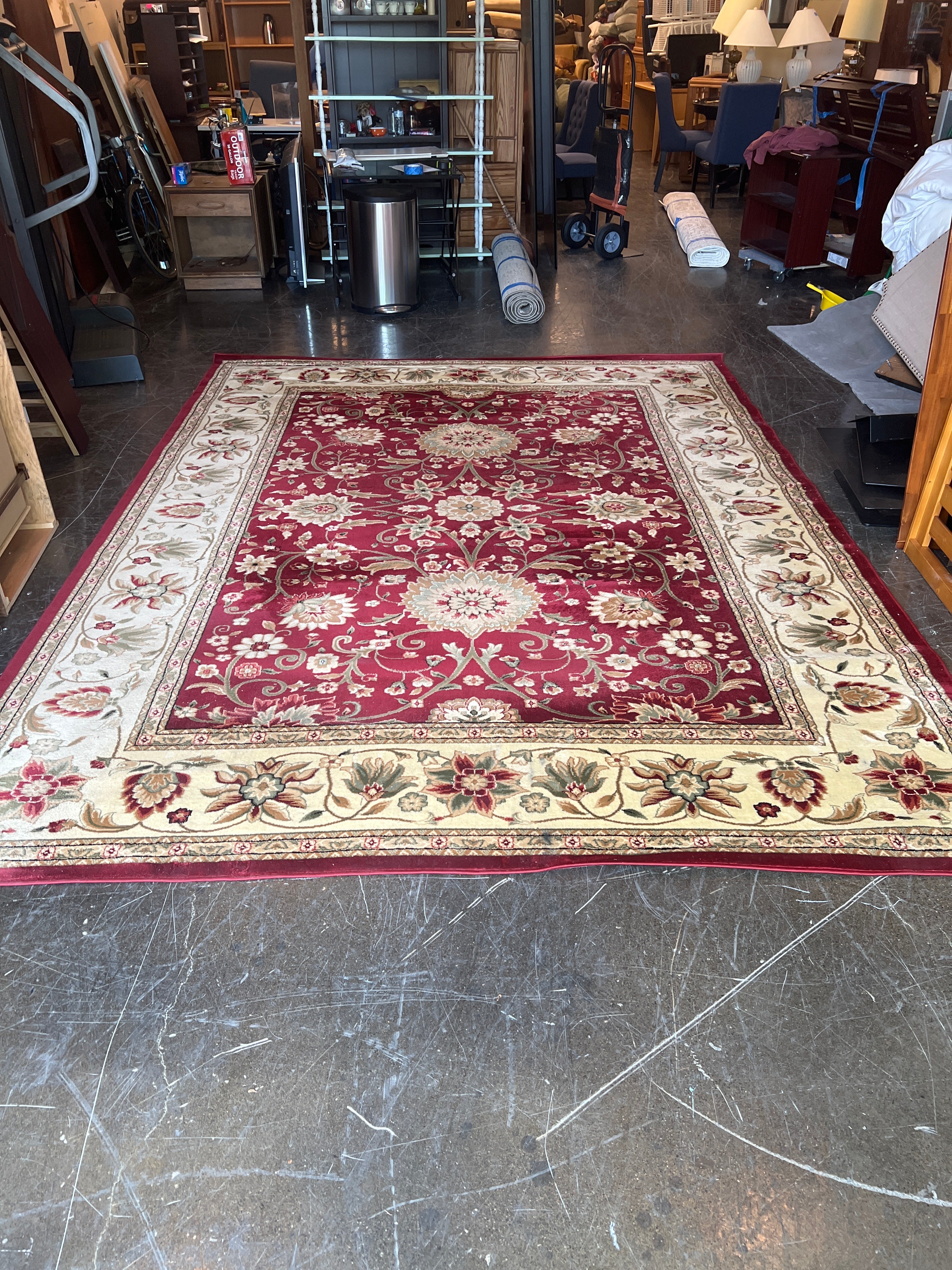Red Persian Style Rug