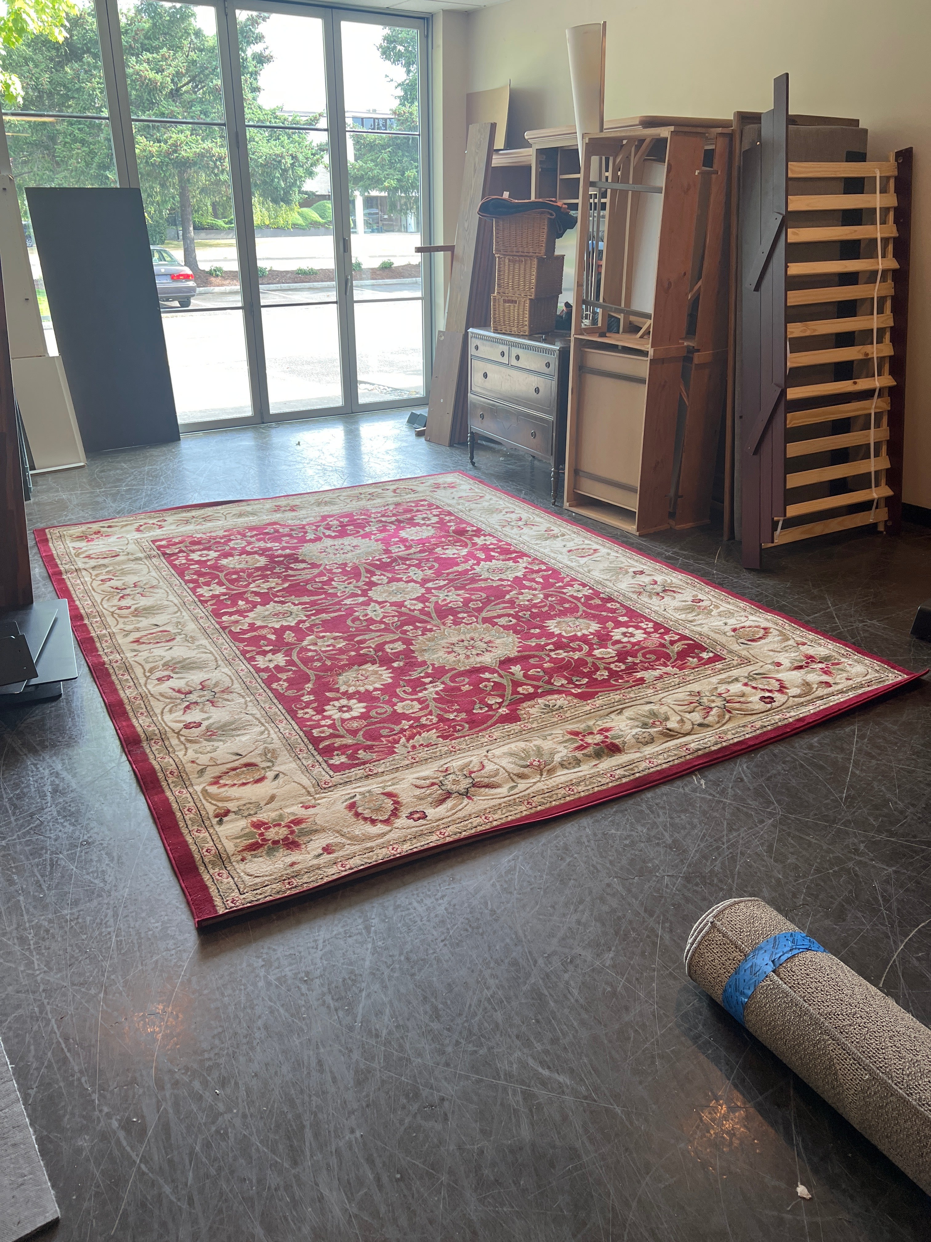 Red Persian Style Rug