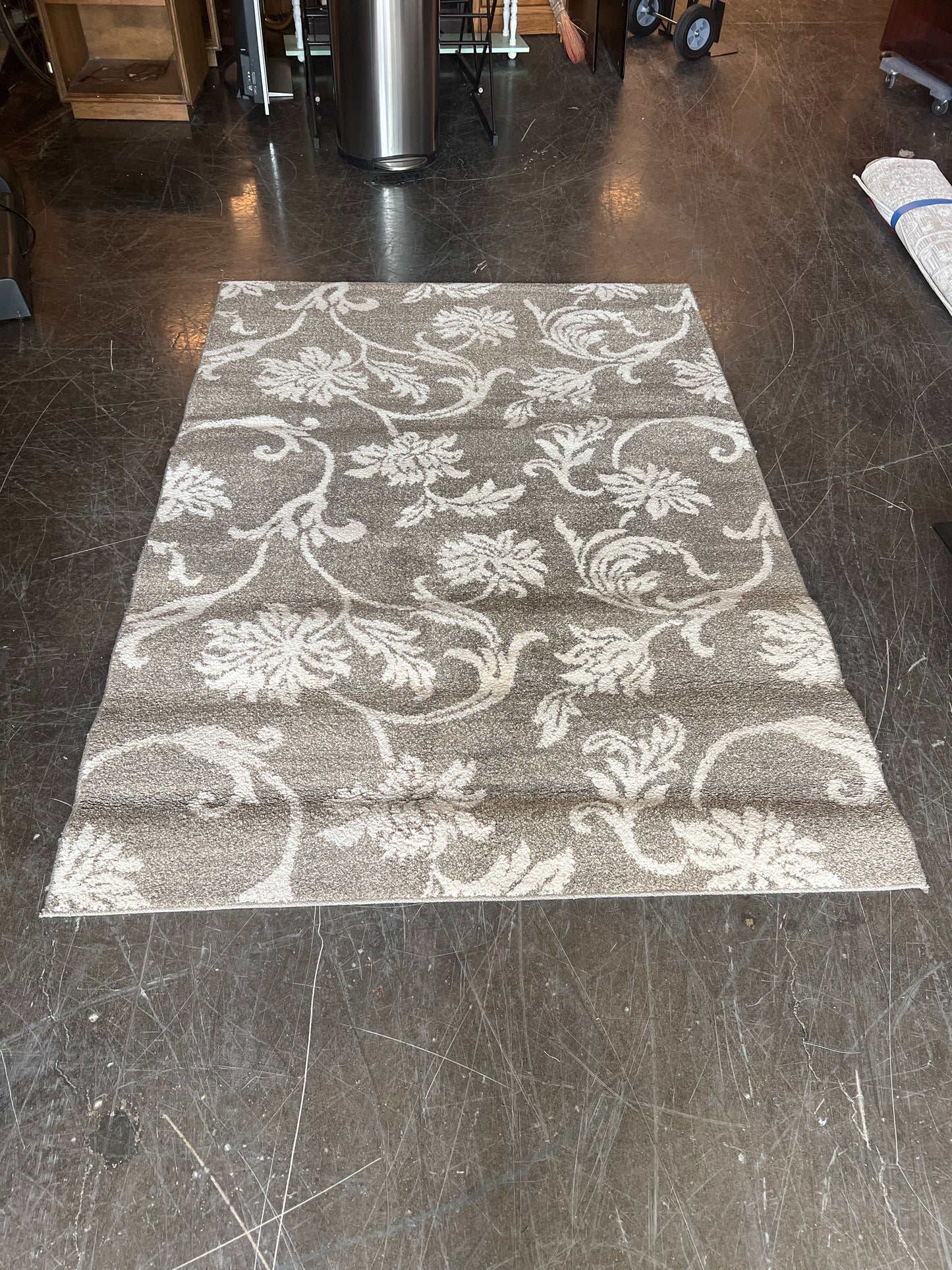 Gray Pattern Rug