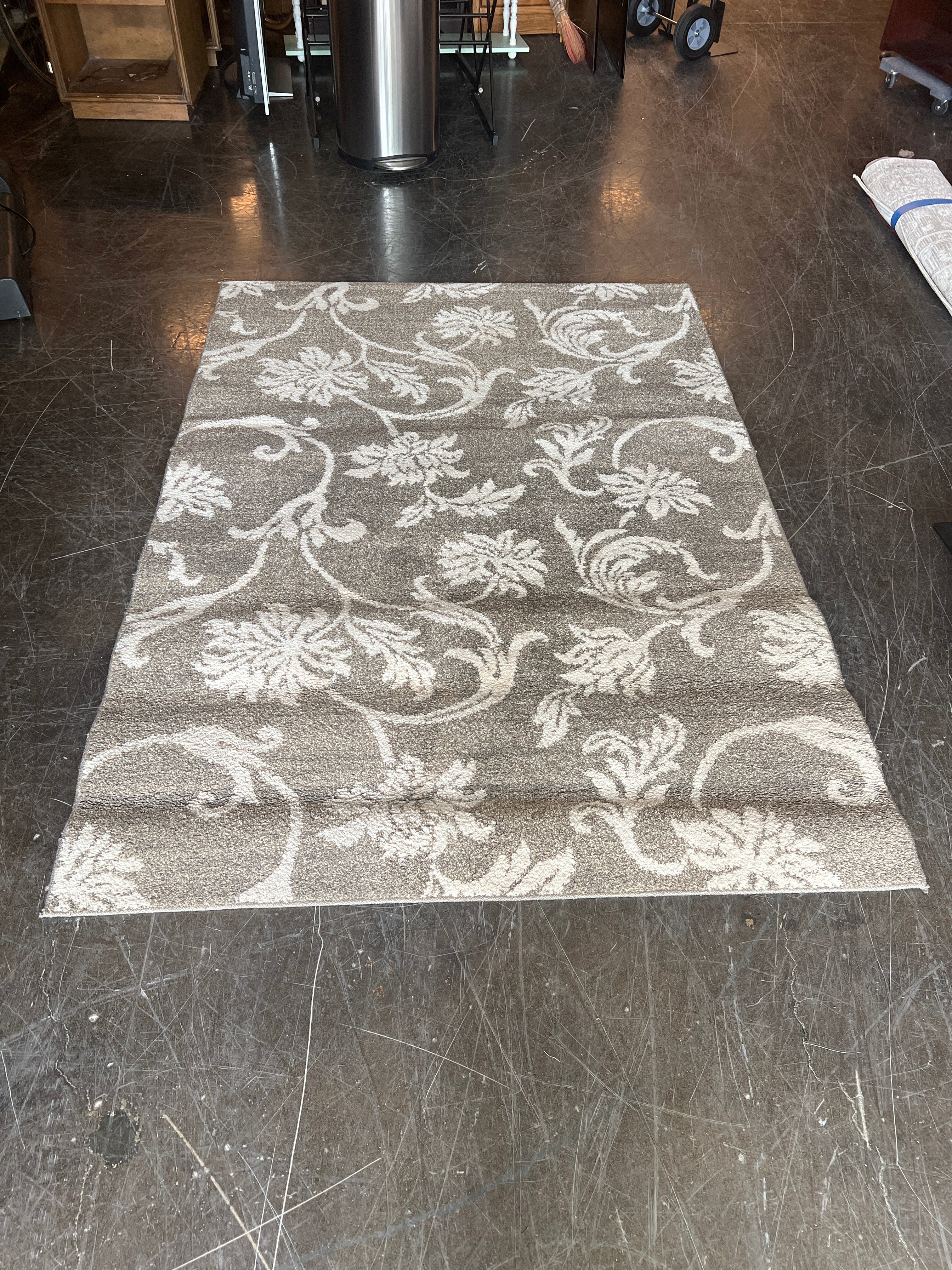 Gray Pattern Rug