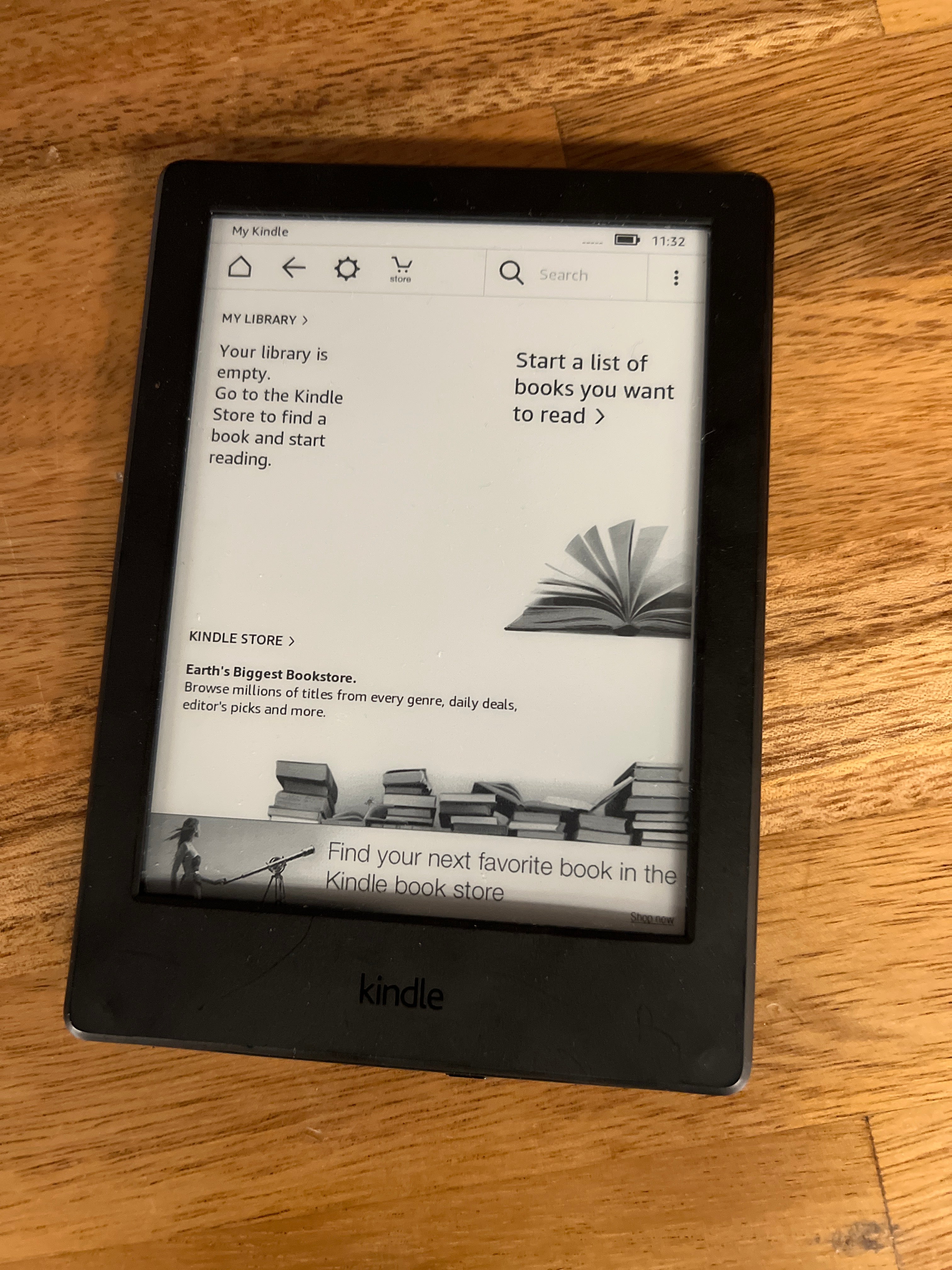 Amazon Kindle Paperwhite 8th Gen E-Reader Black Model: SY69JL