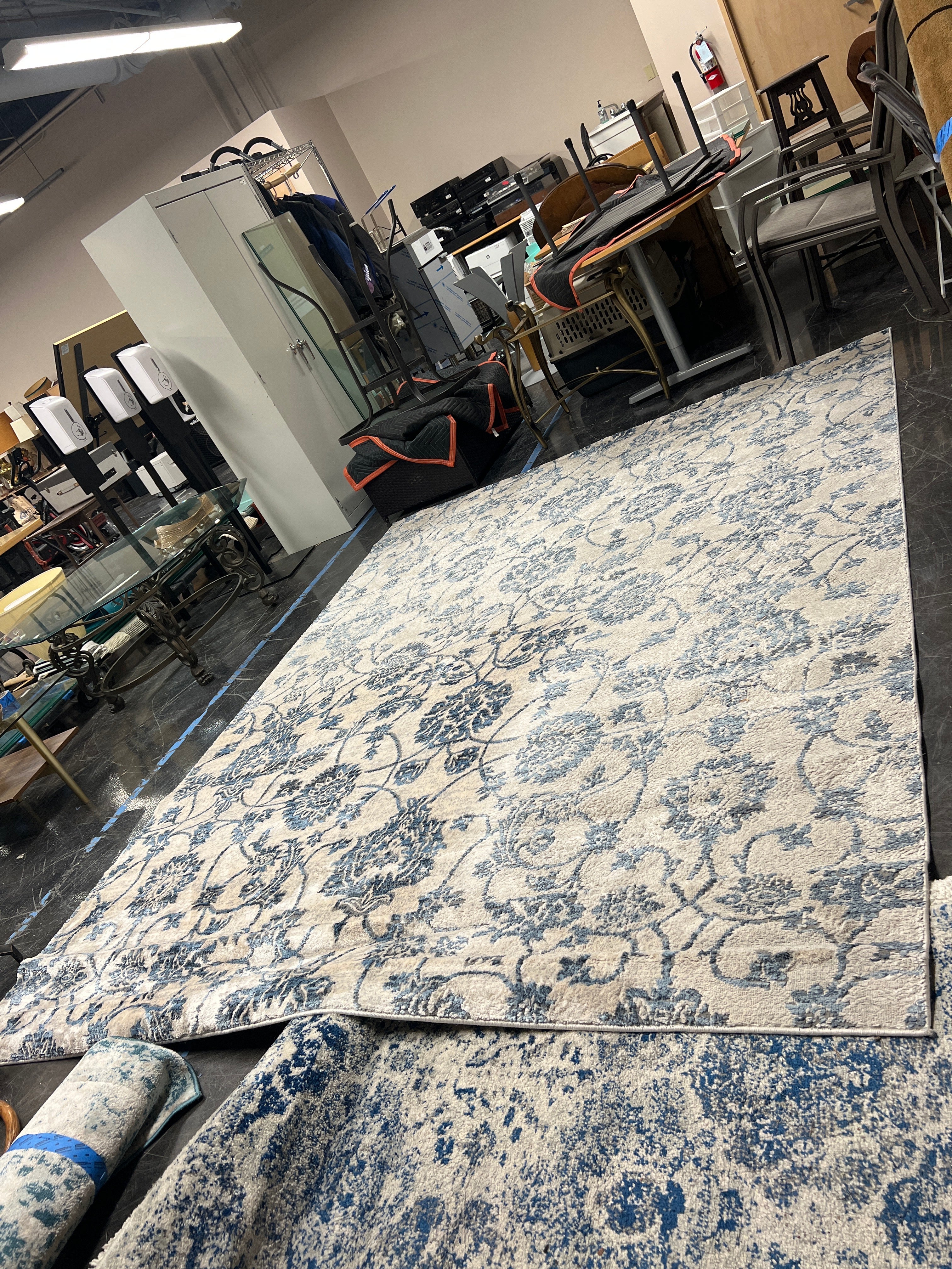 Henley Flora Blue Rug (8 x 10)