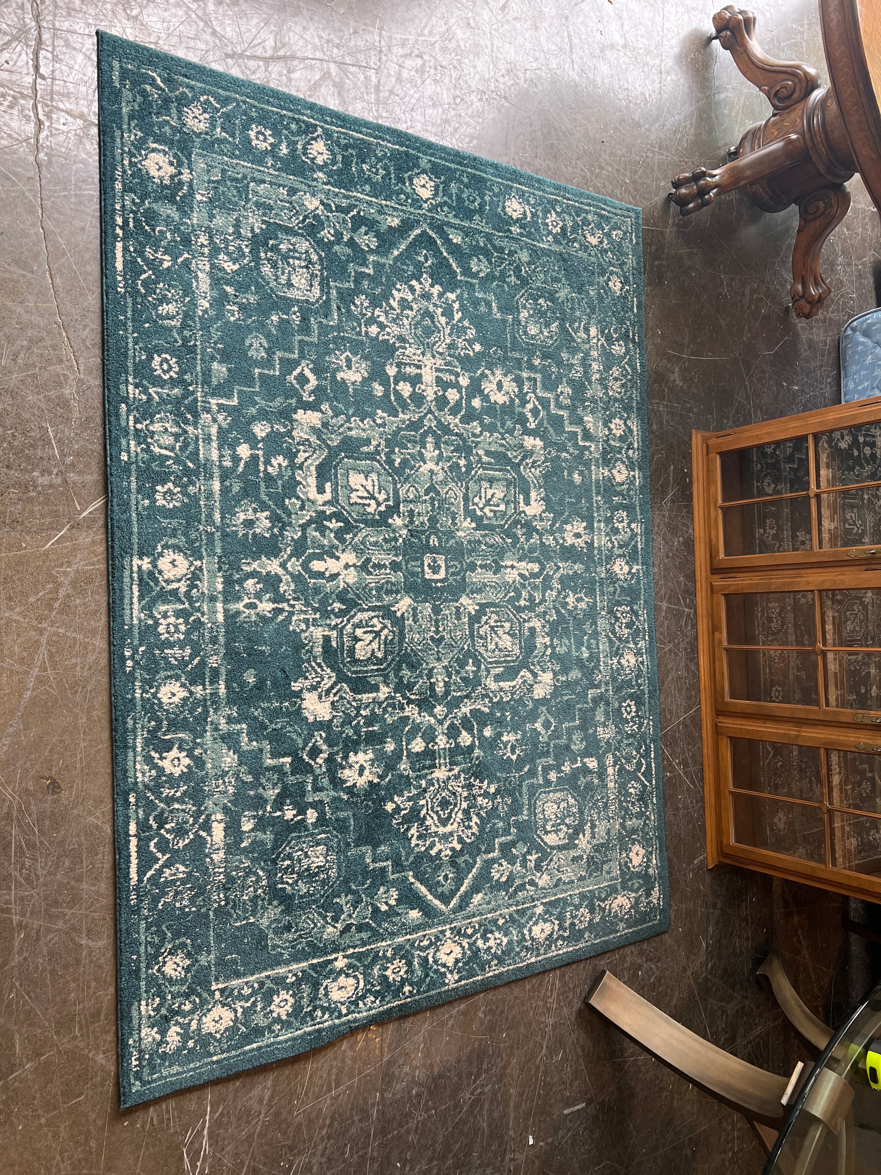 Teal Rug