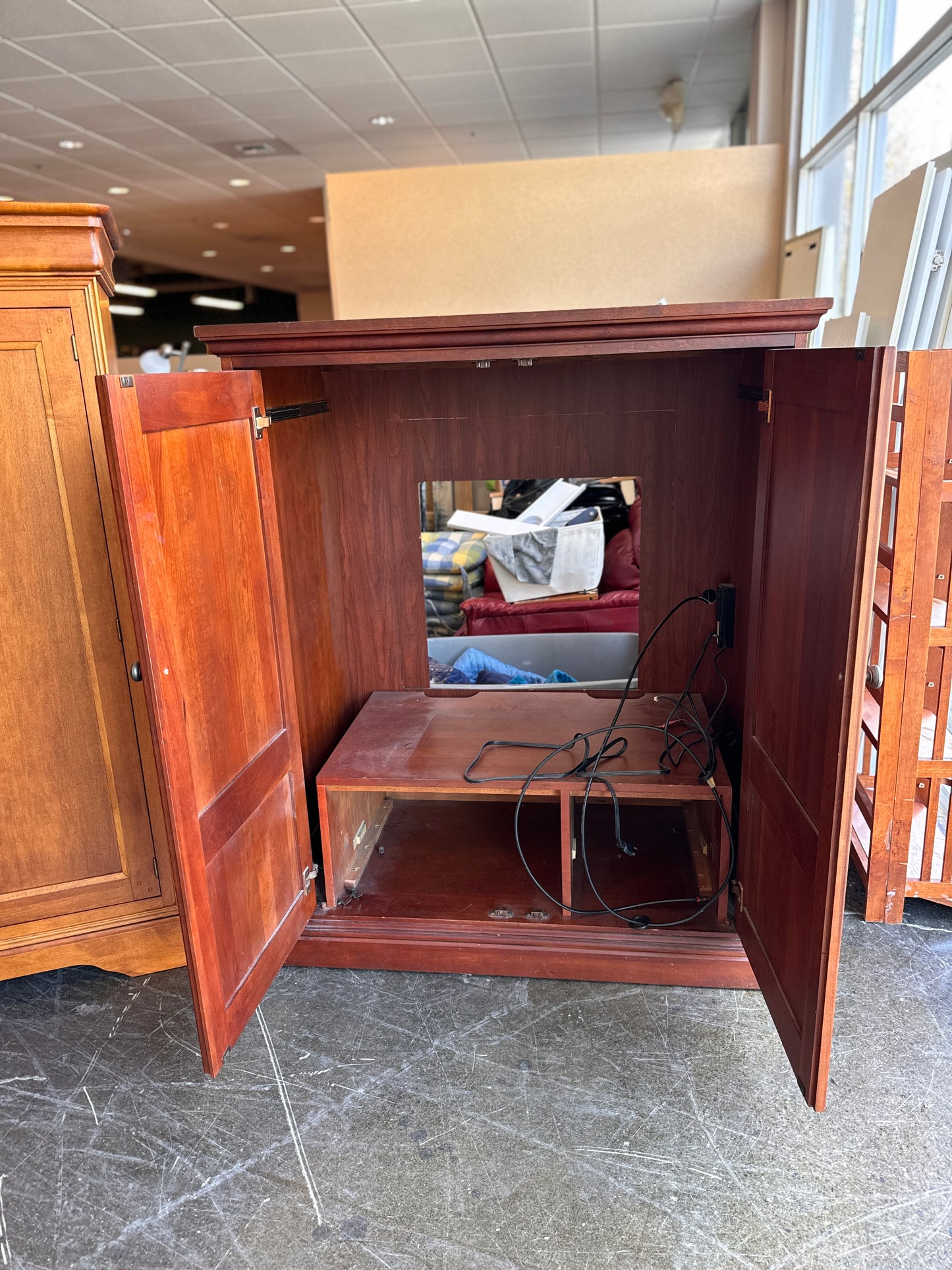 Hooker Hideaway Two-Door Media Cabinet