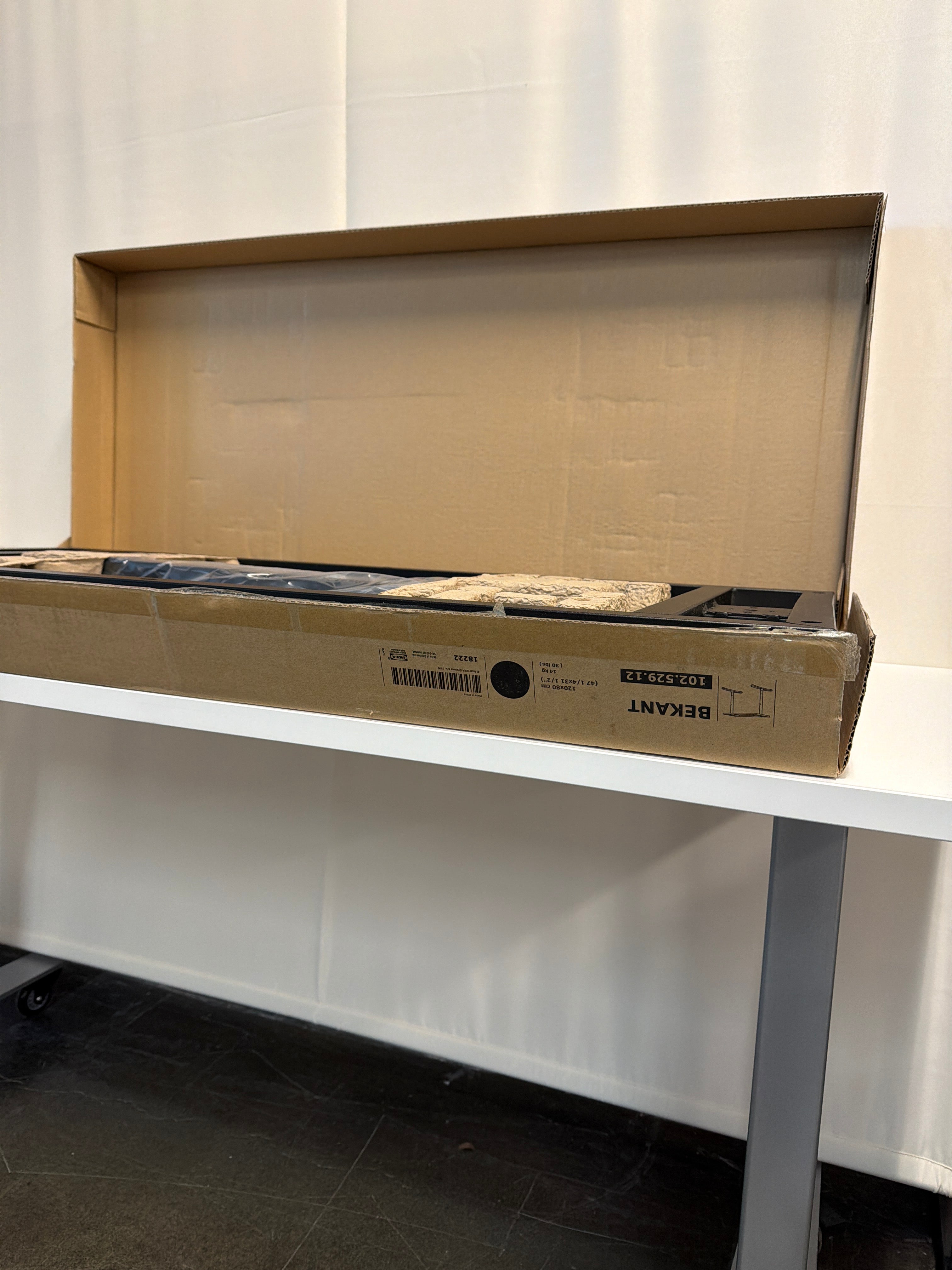 IKEA BEKANT Versatile Desk Under Frame
