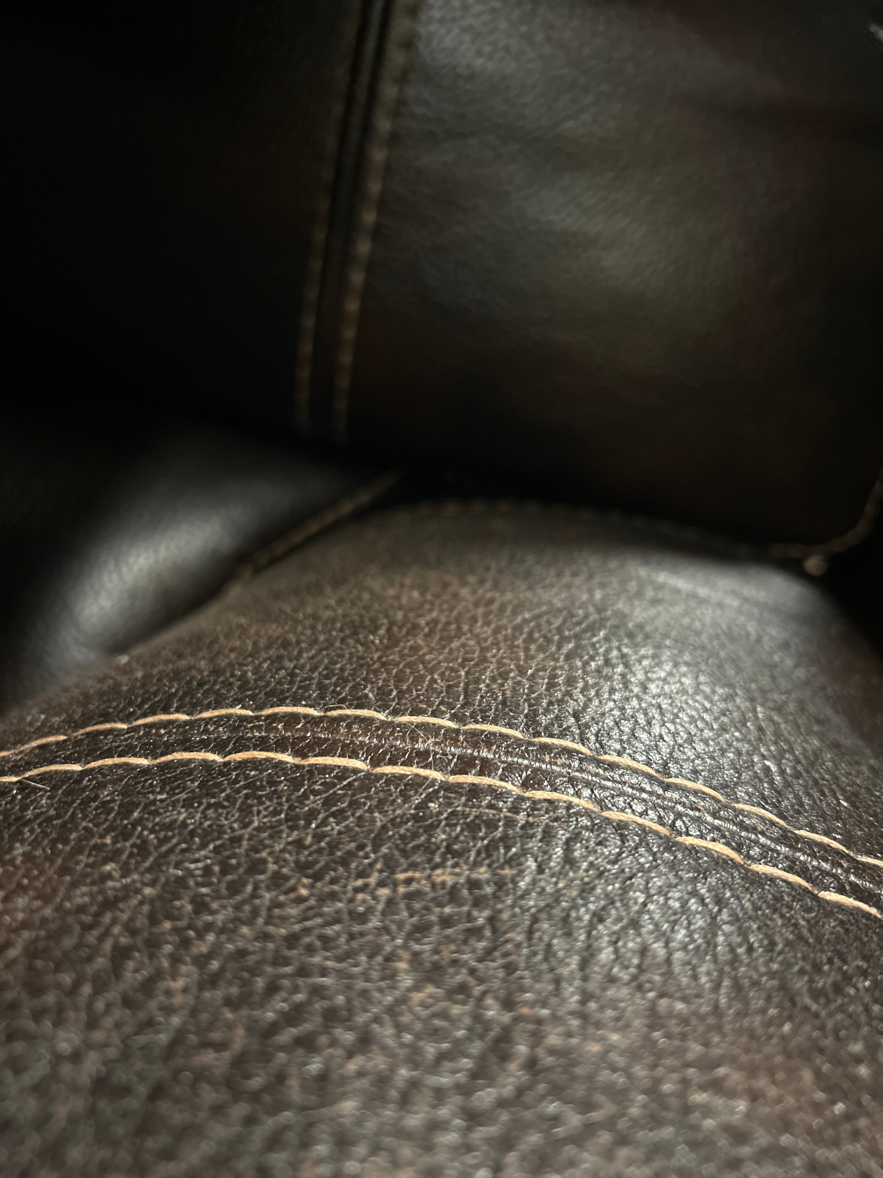 Warehouse Sale - Three Seat Leather Recliner Sofa