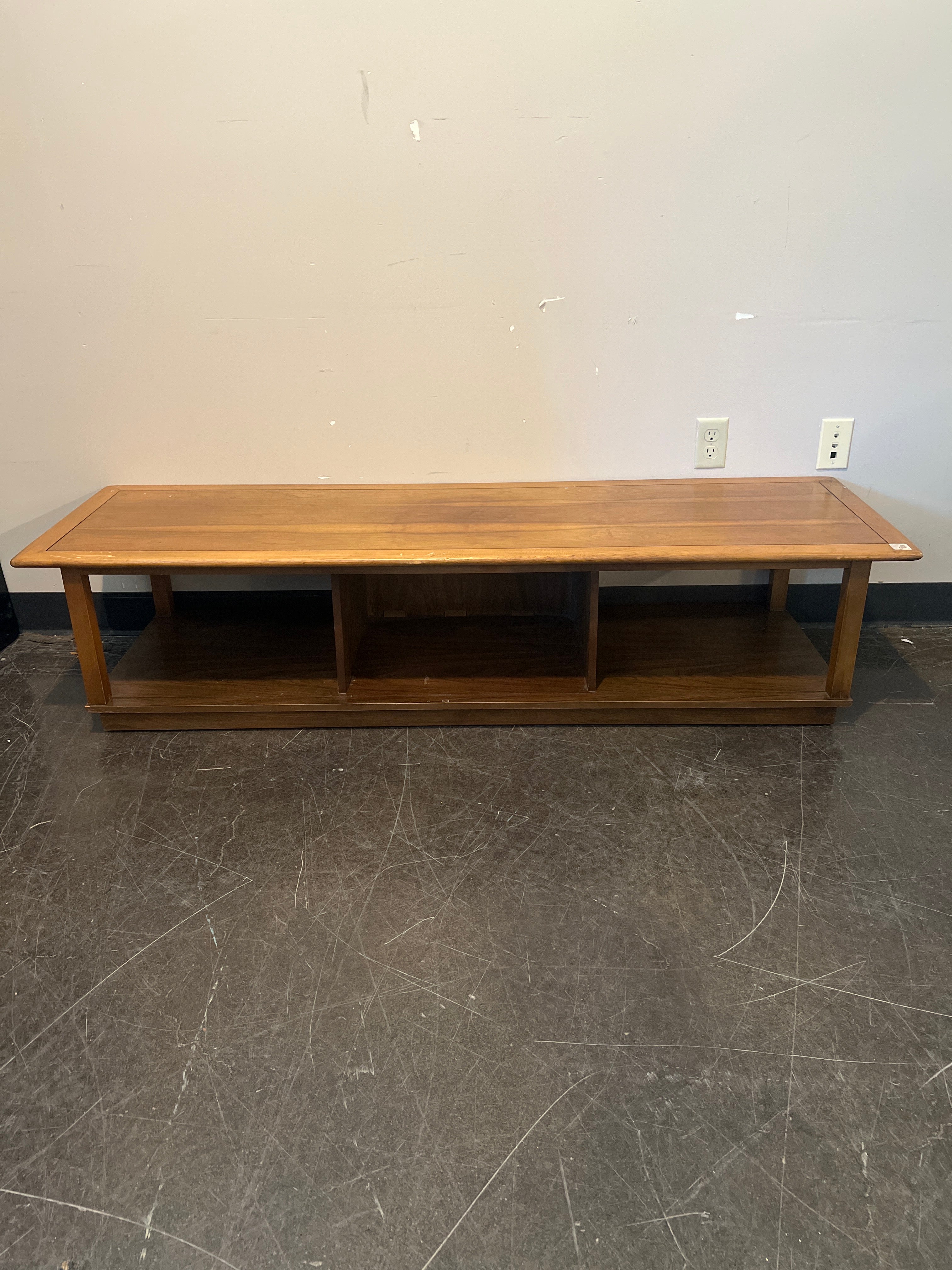 Mid-Century Modern Wood Coffee Table