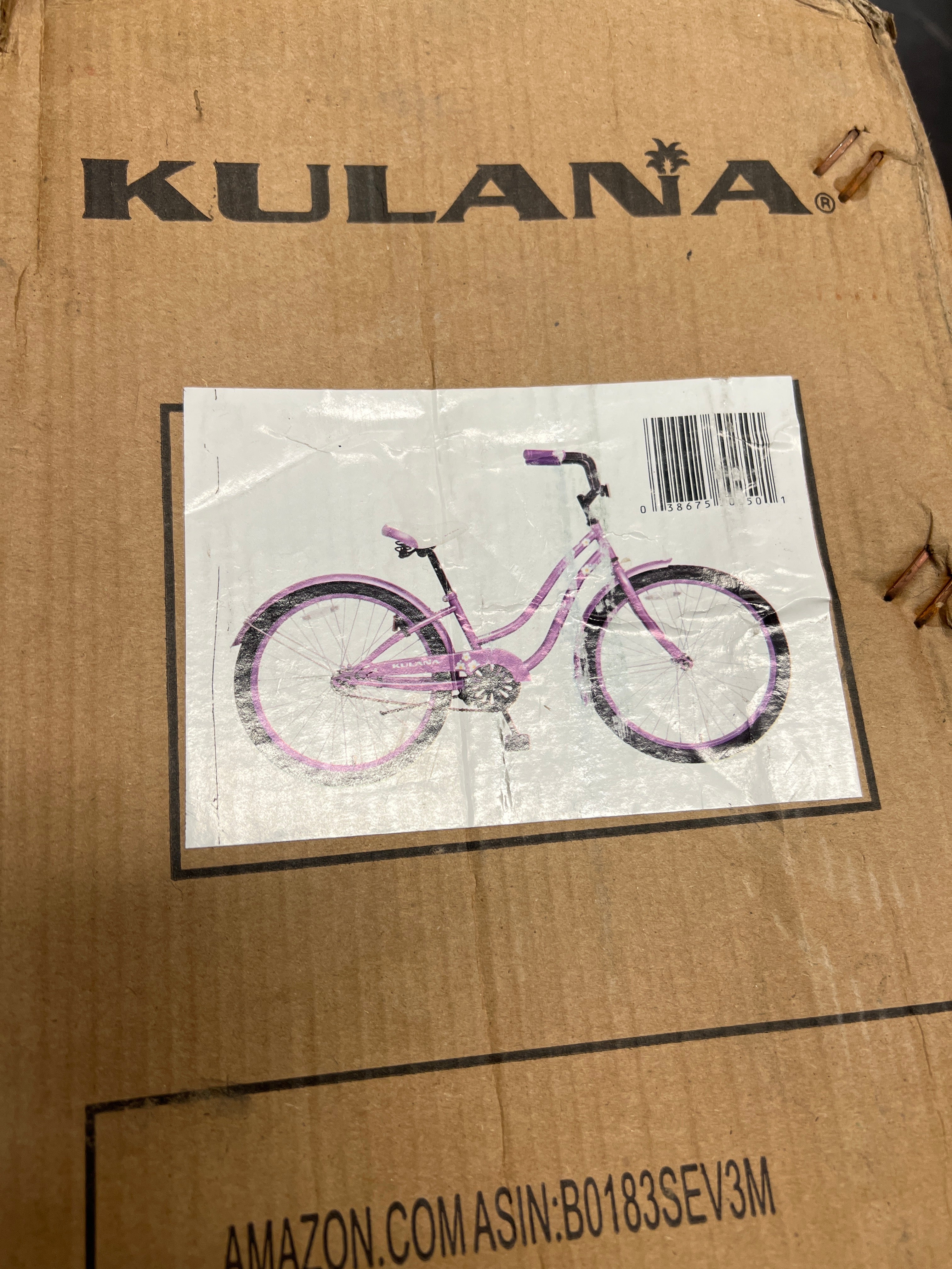Kulana Hiku Cruiser Bike, 24-Inch Wheels, Purple NEW IN BOX