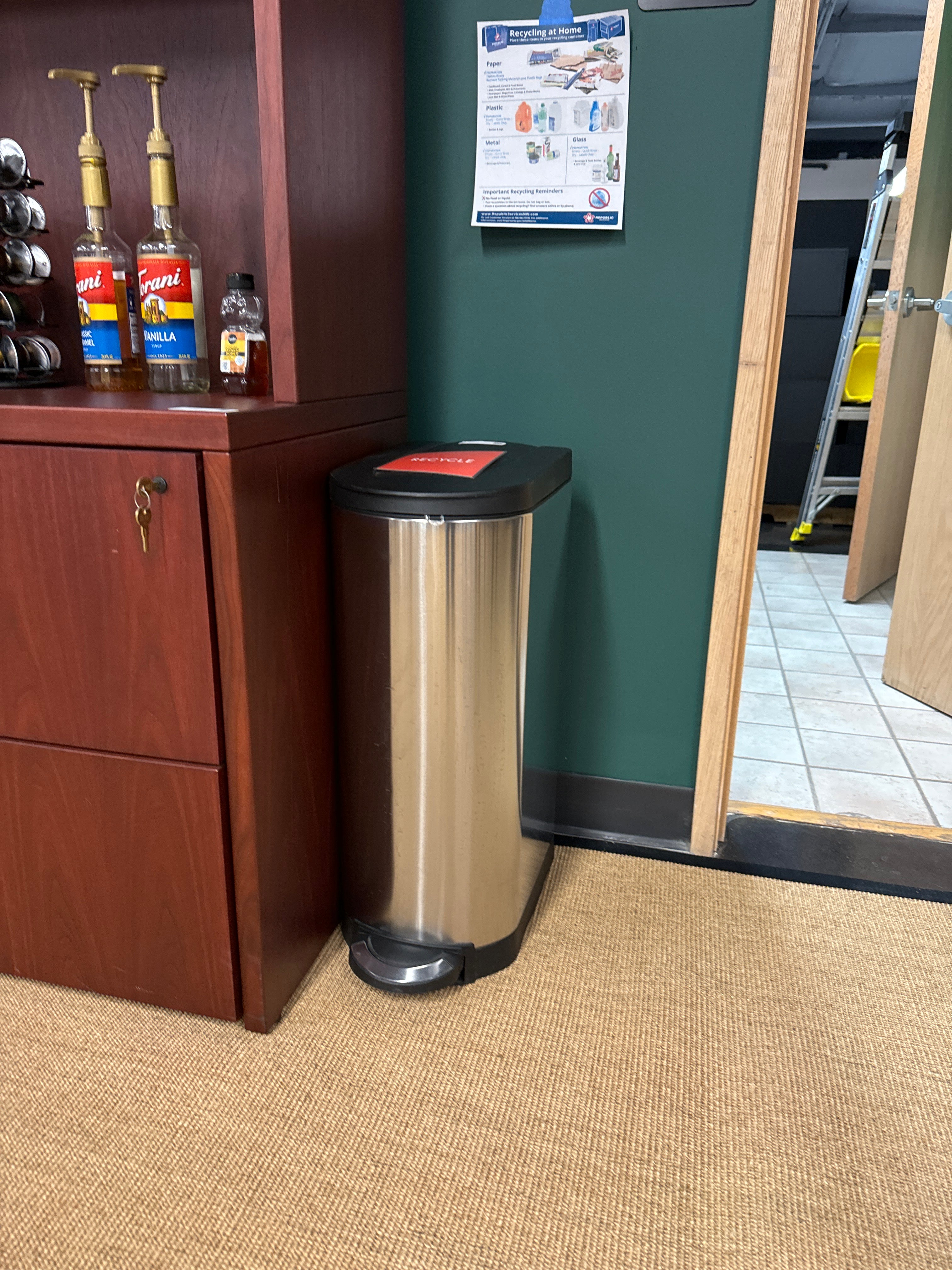 SimpleHuman Trash Bin