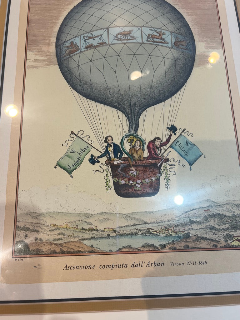 V. Cioni Ryan’s "Balloons" lithograph