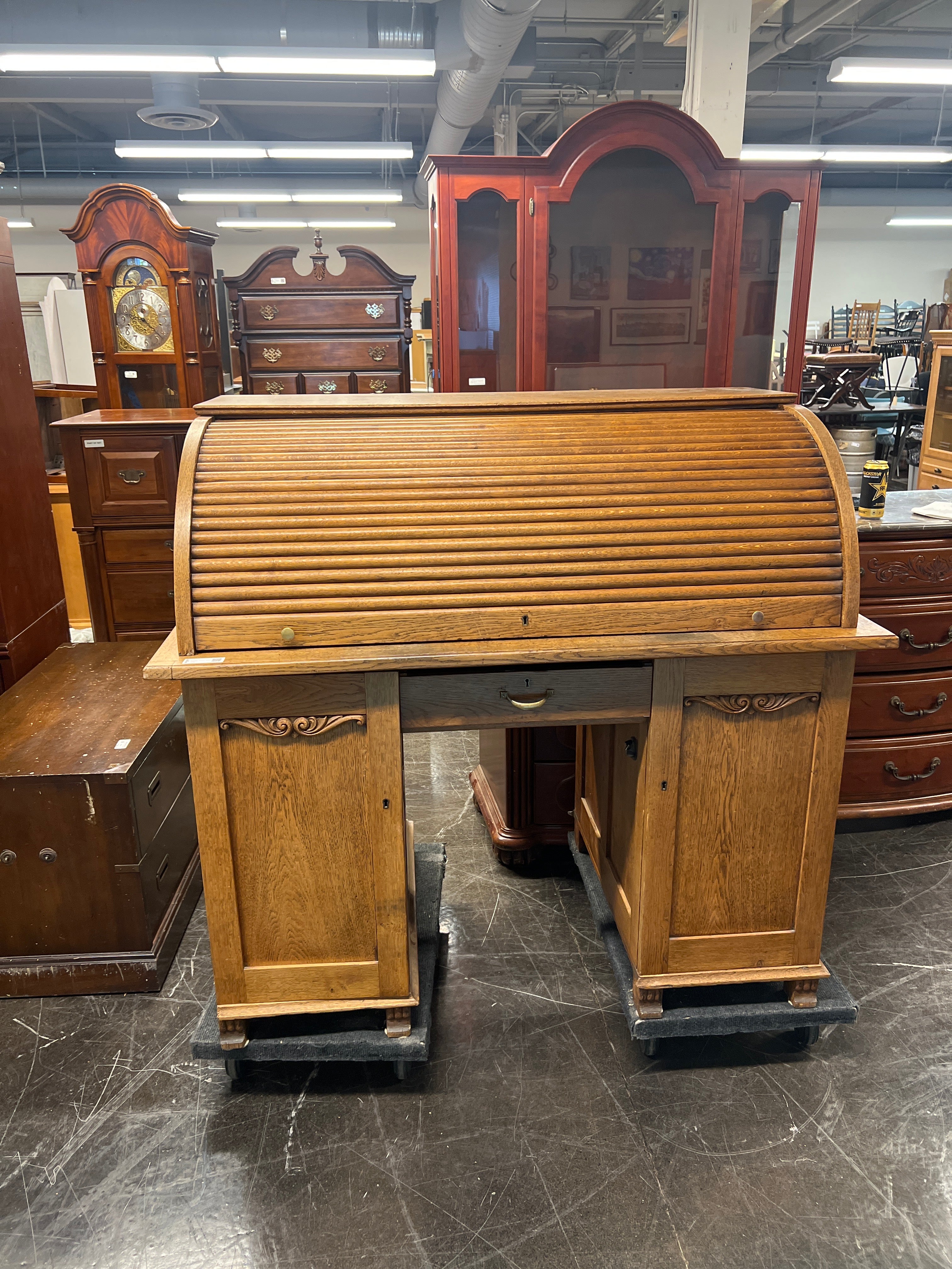 Vintage Rolltop Desk