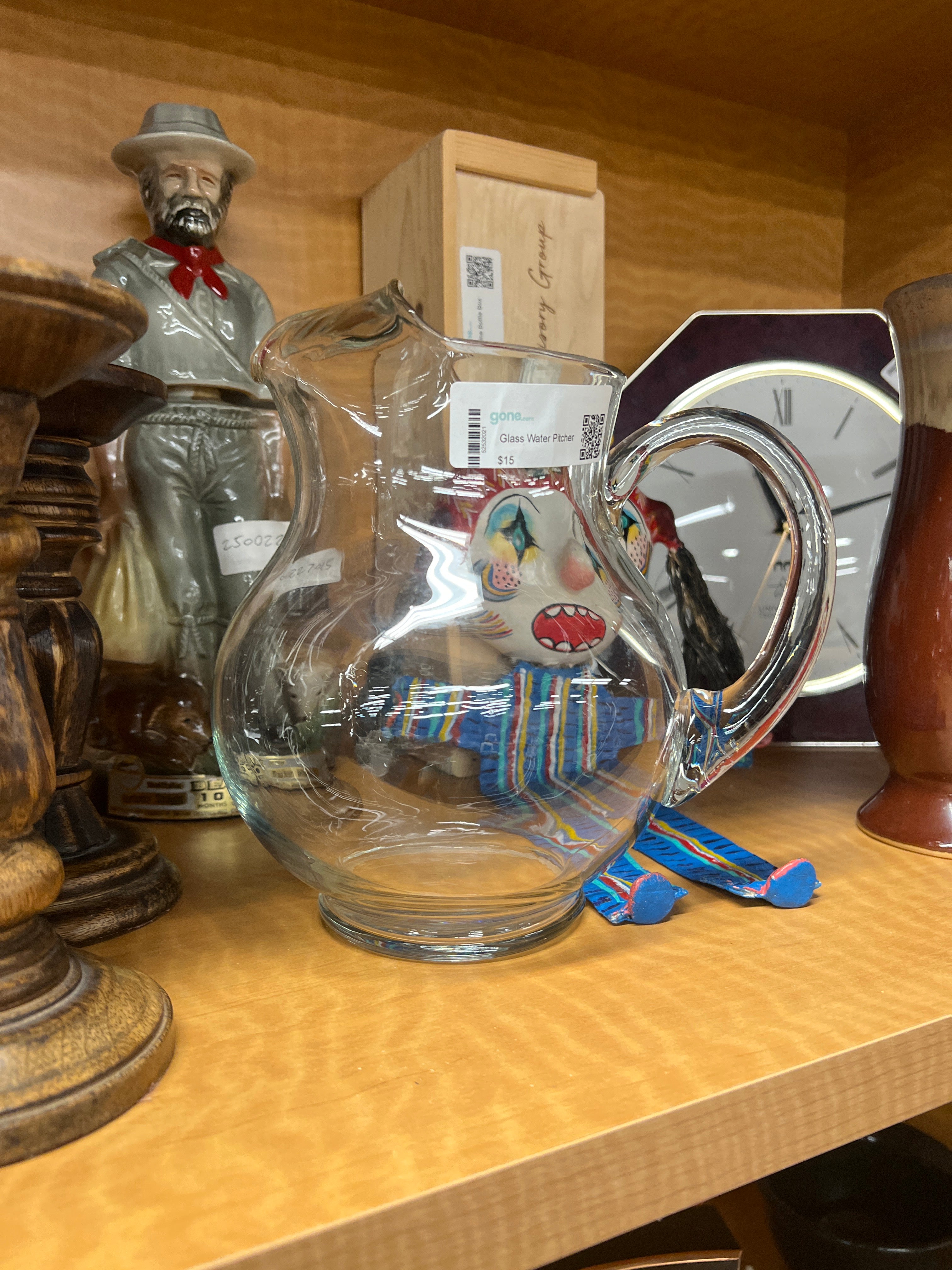 Glass Water Pitcher