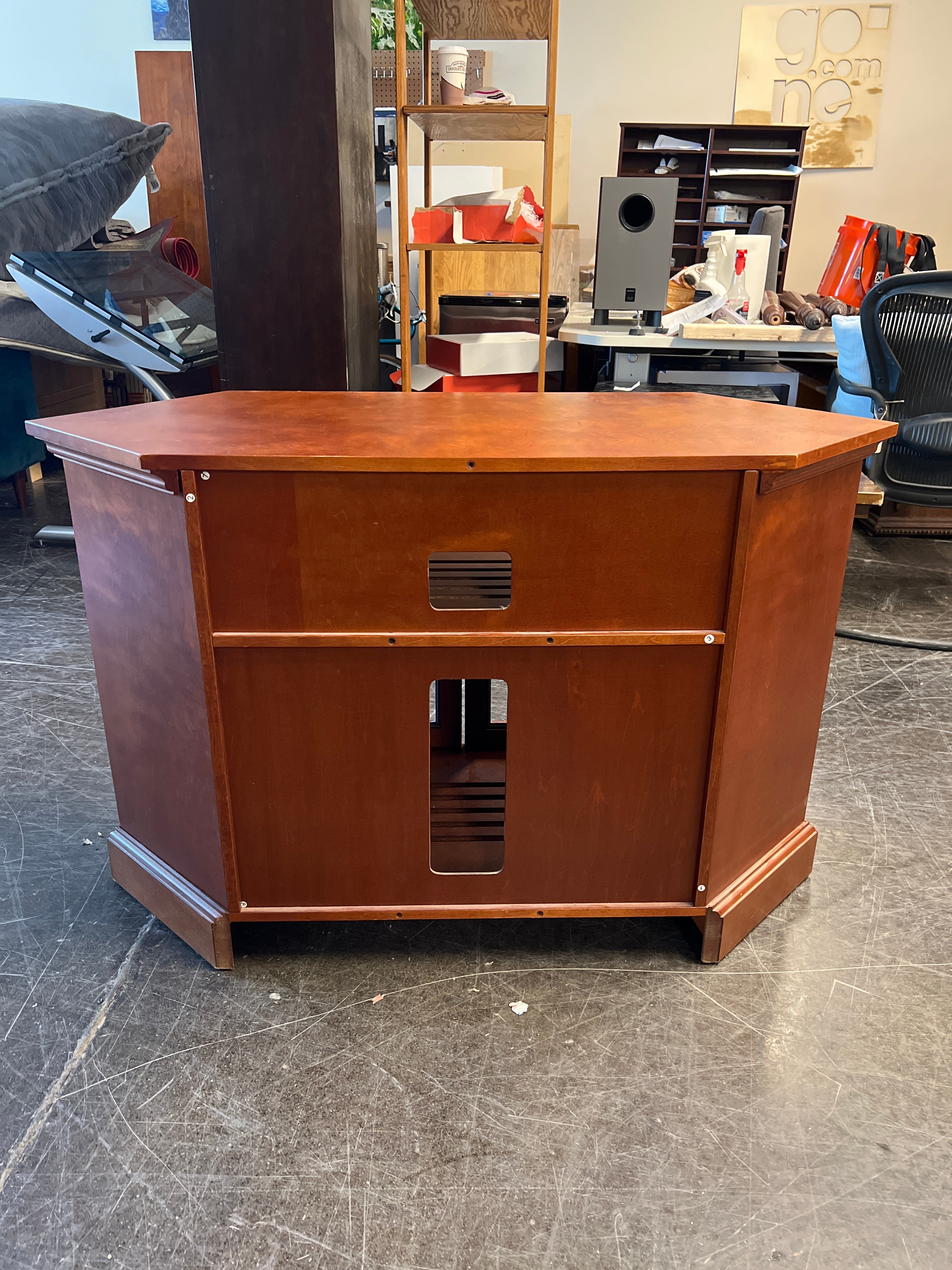 Wood TV Stand