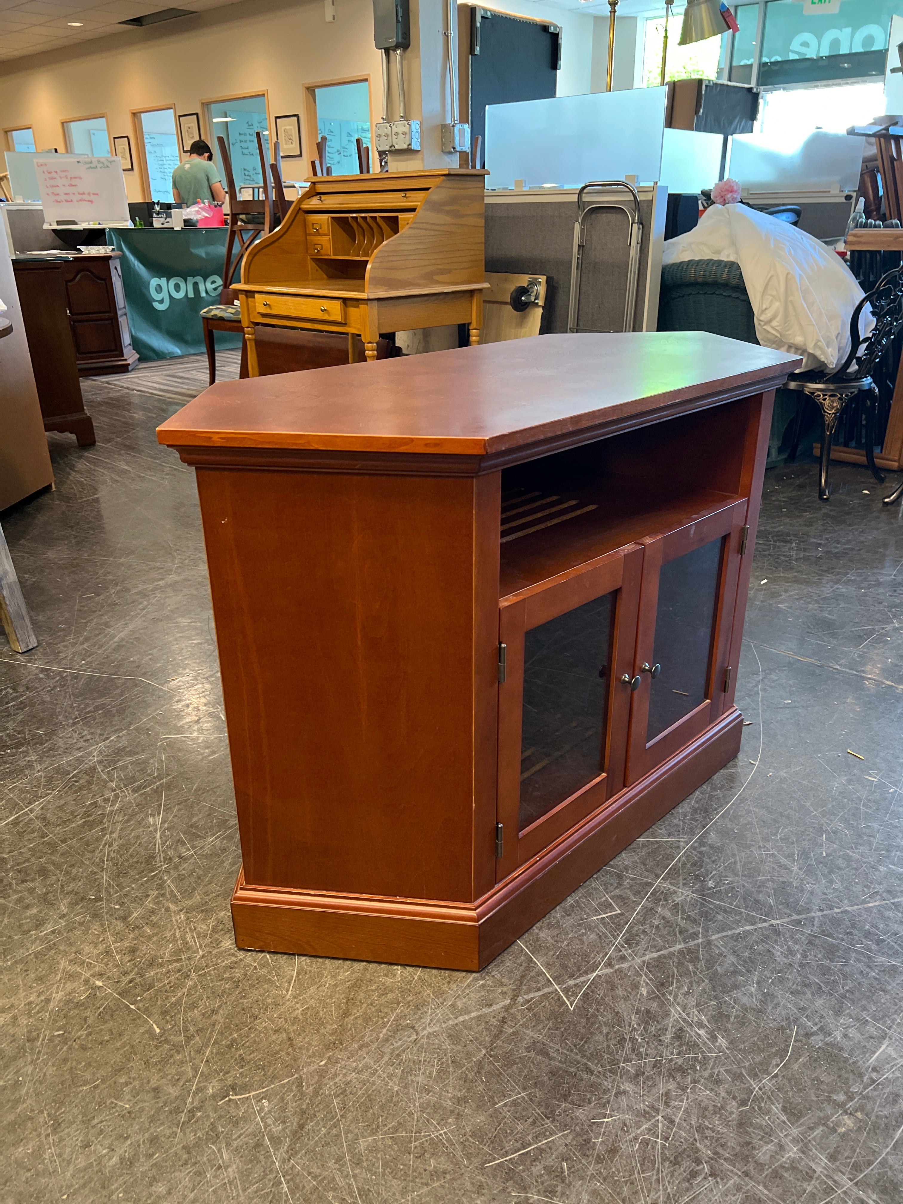Wood TV Stand