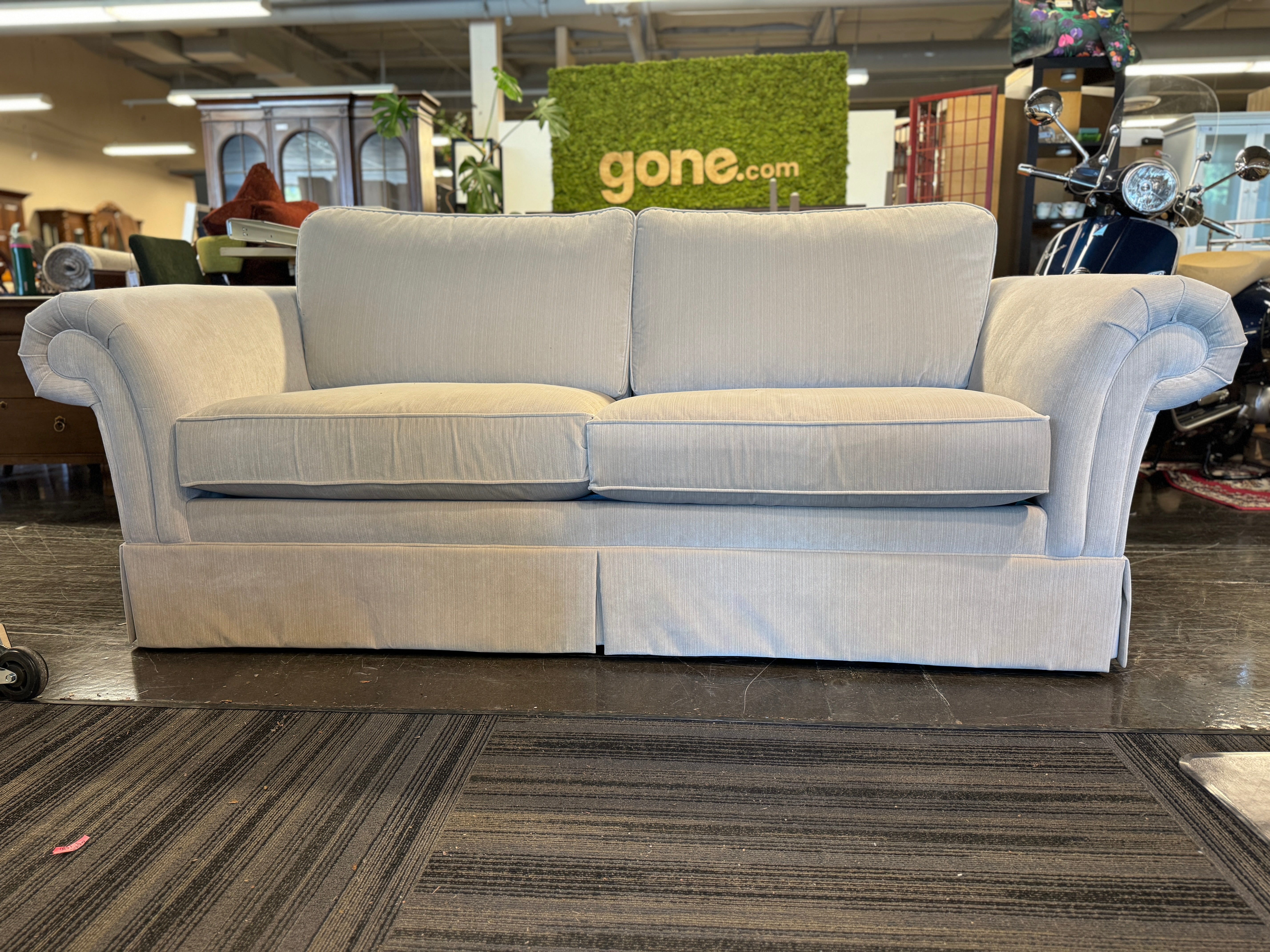 Ethan Allen Bennett Slipcovered Sofa