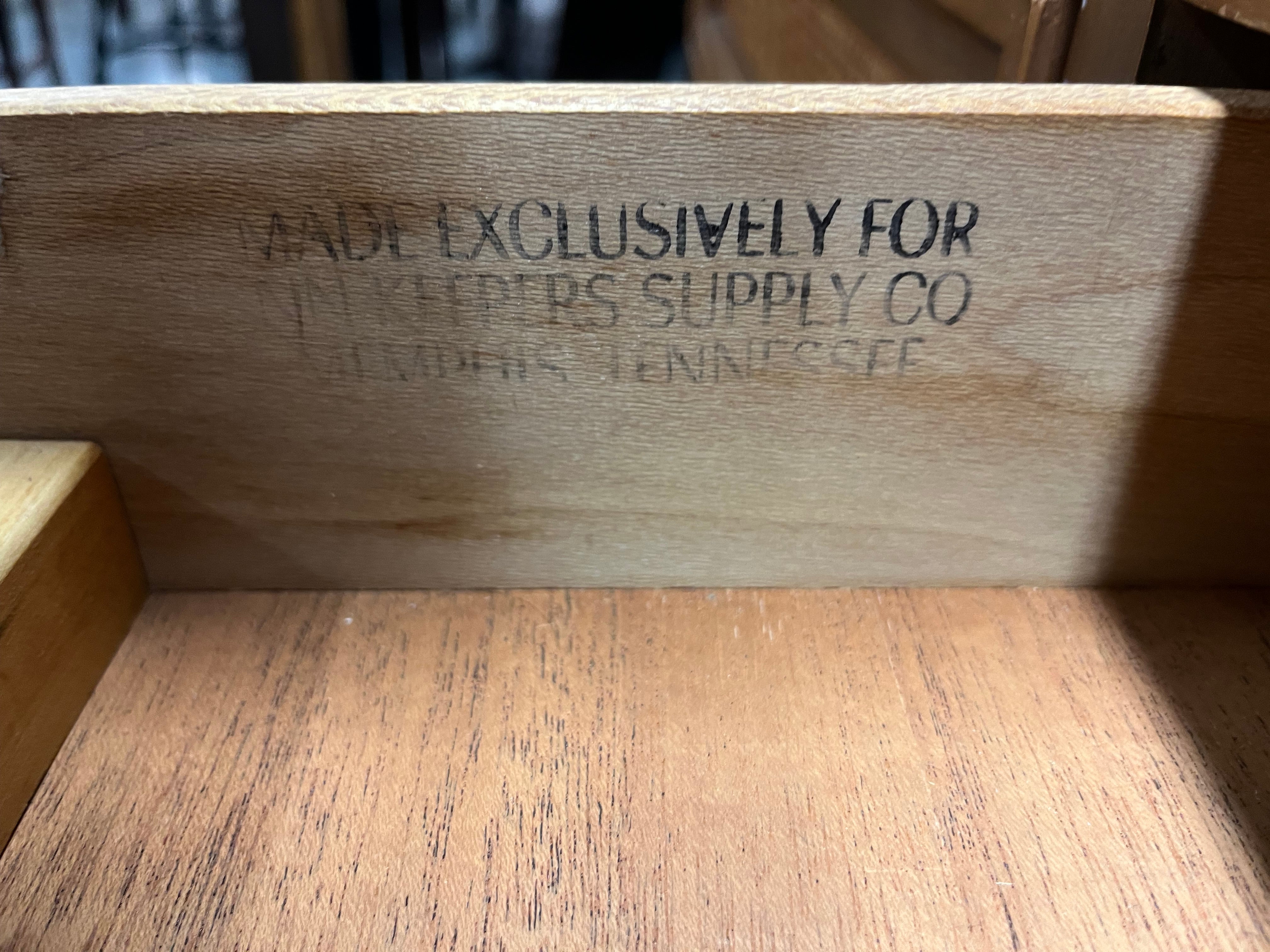 Mid-Century Modern Desk & Chair Set by Inn Keepers Co – Solid Wood