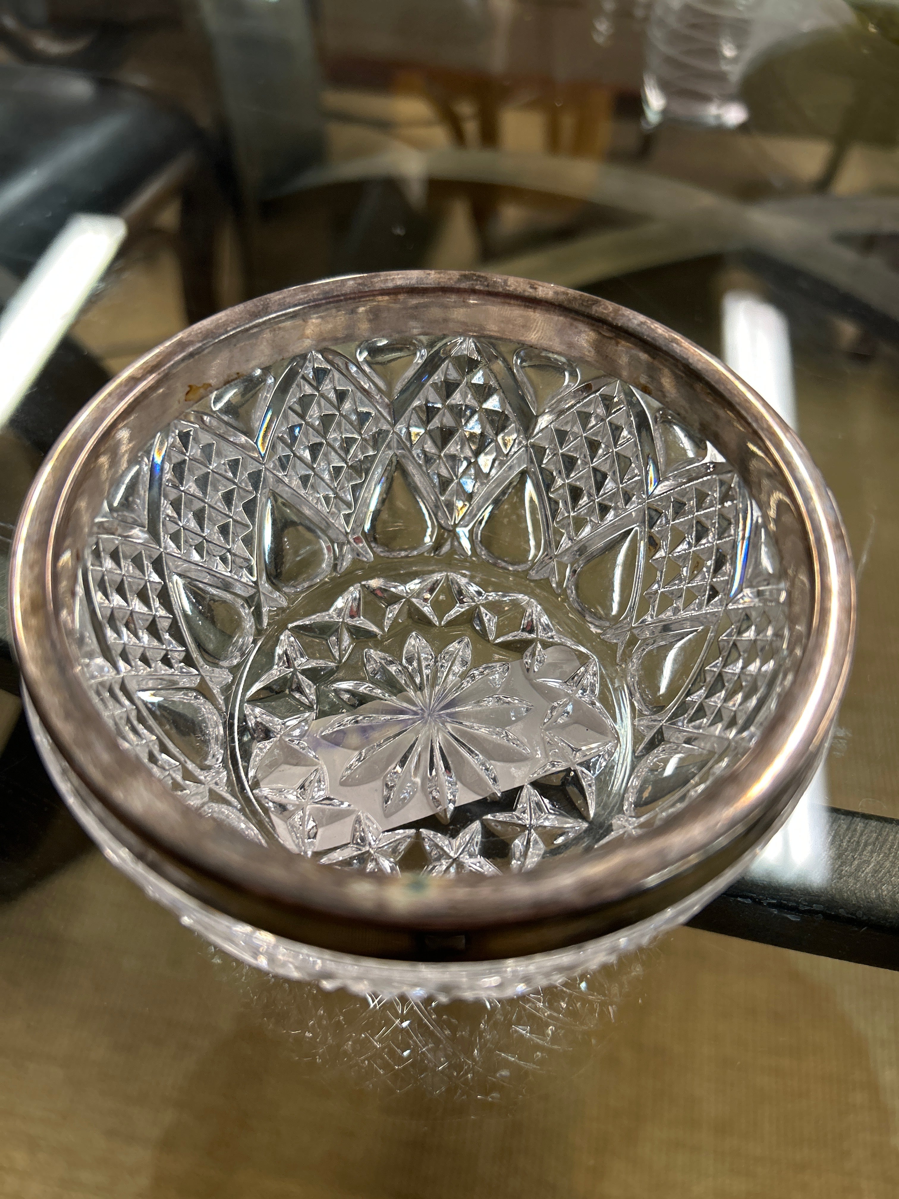 Crystal Glass Candy Dish