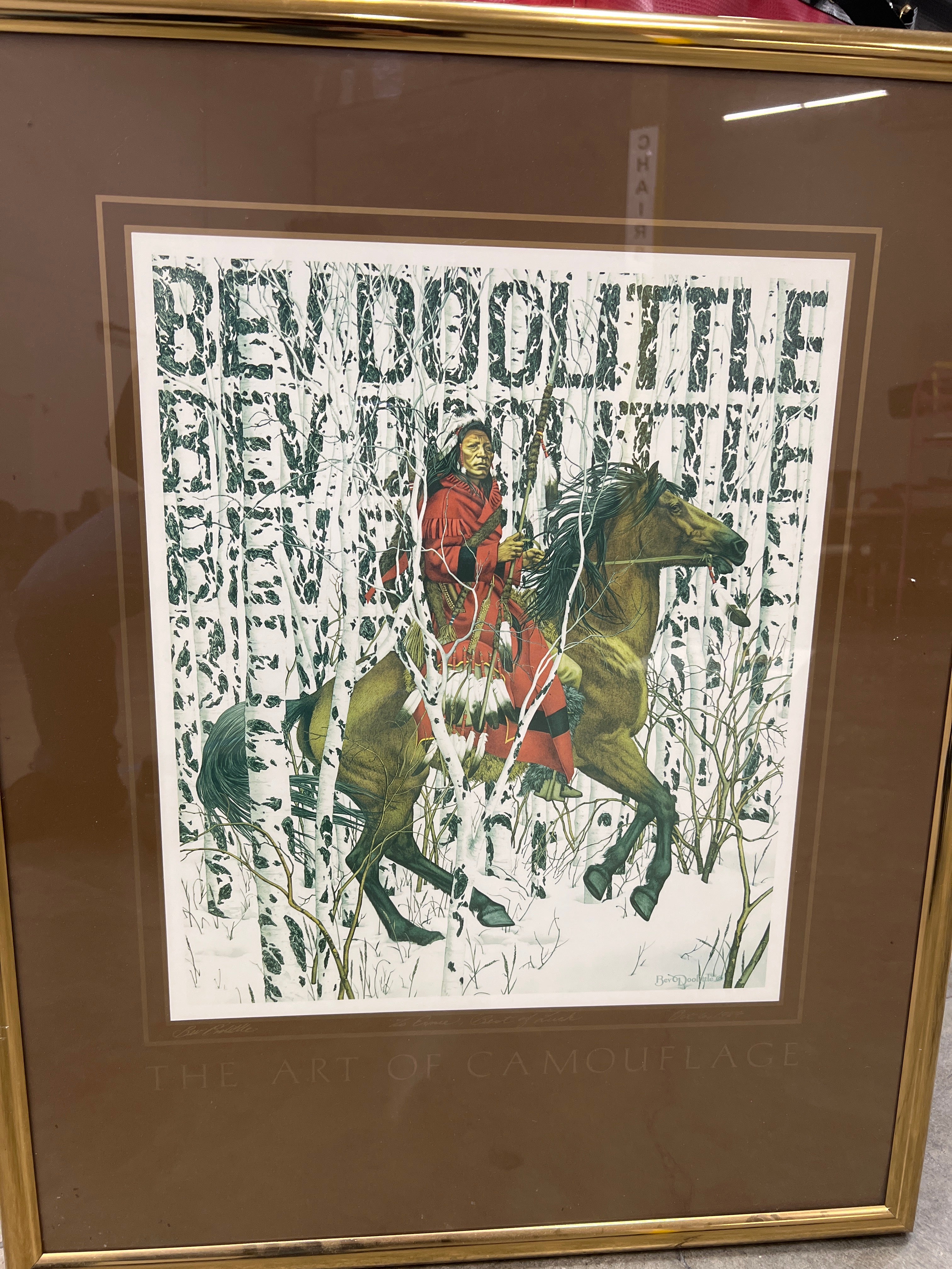 Bev Doolittle 'The Forest Has Eyes' Framed Art Print