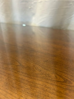 Coffee Table with Glass Overlay