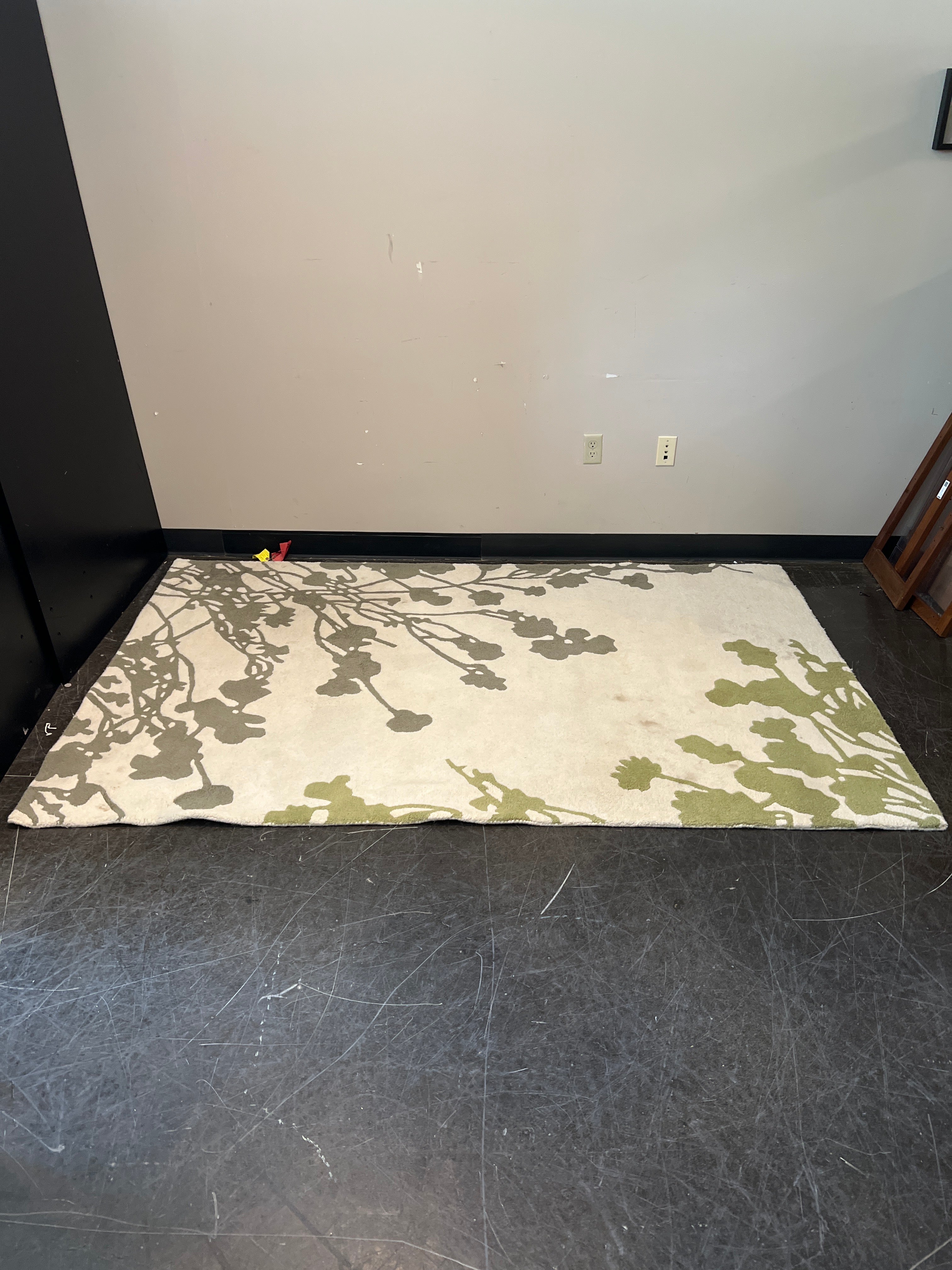 West Elm Sakura Wool Rug – 5x8 Ivory