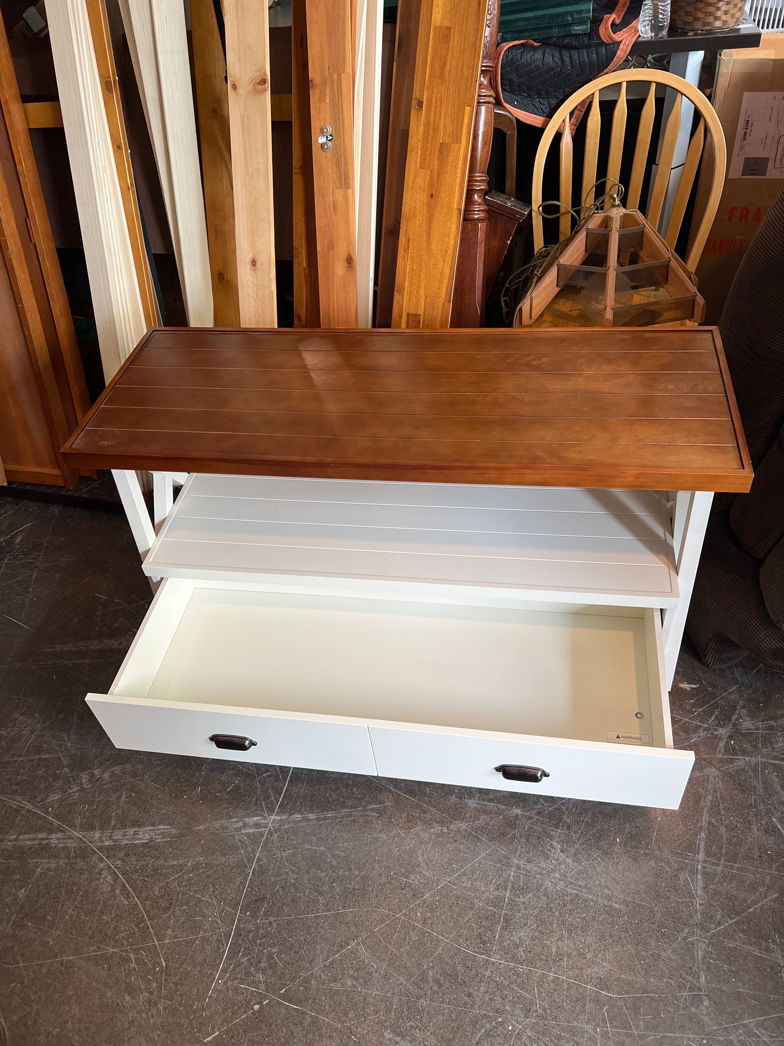 Farm House Style Accent Table